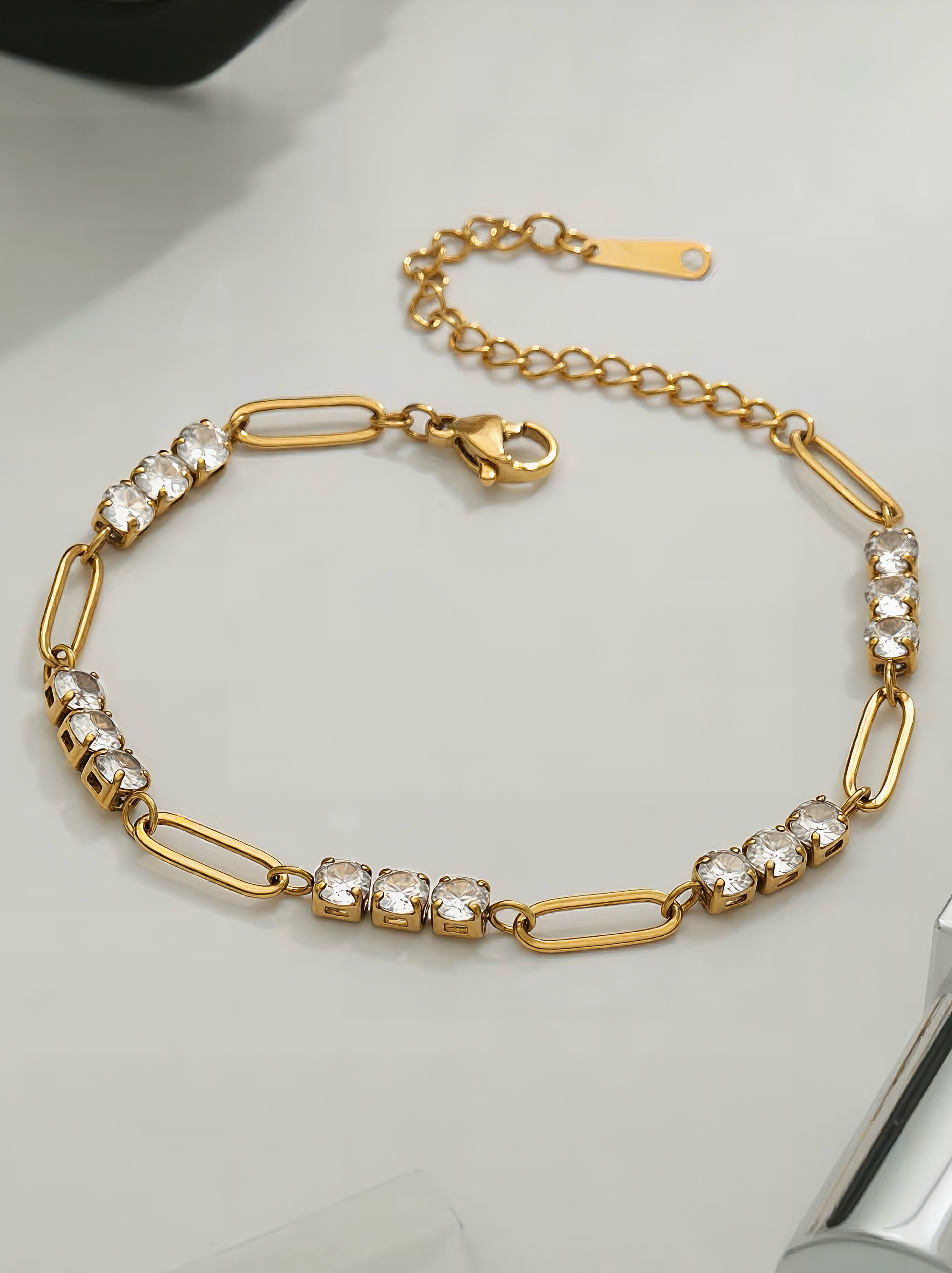 Crystal Link Bracelet