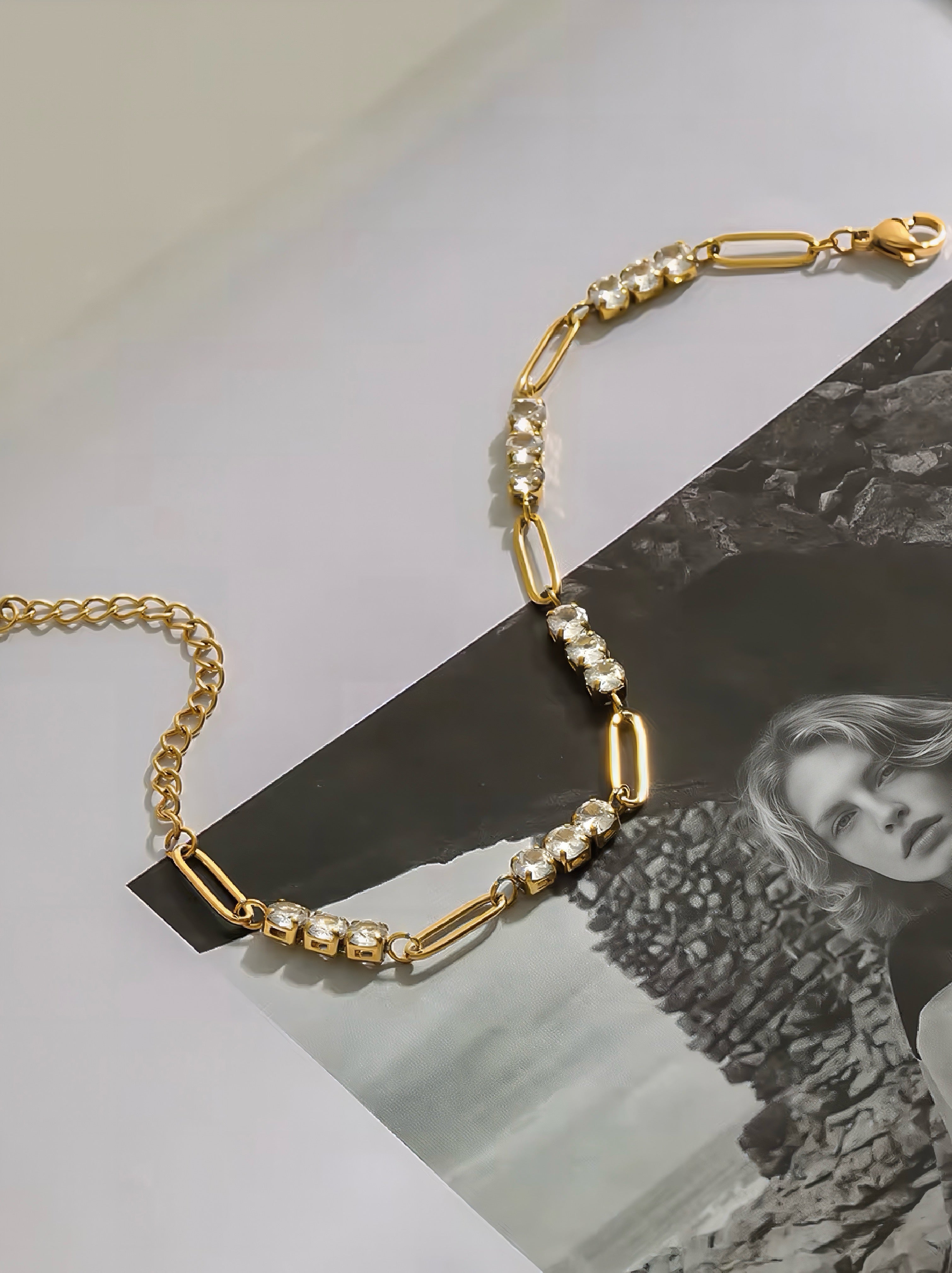 Crystal Link Bracelet