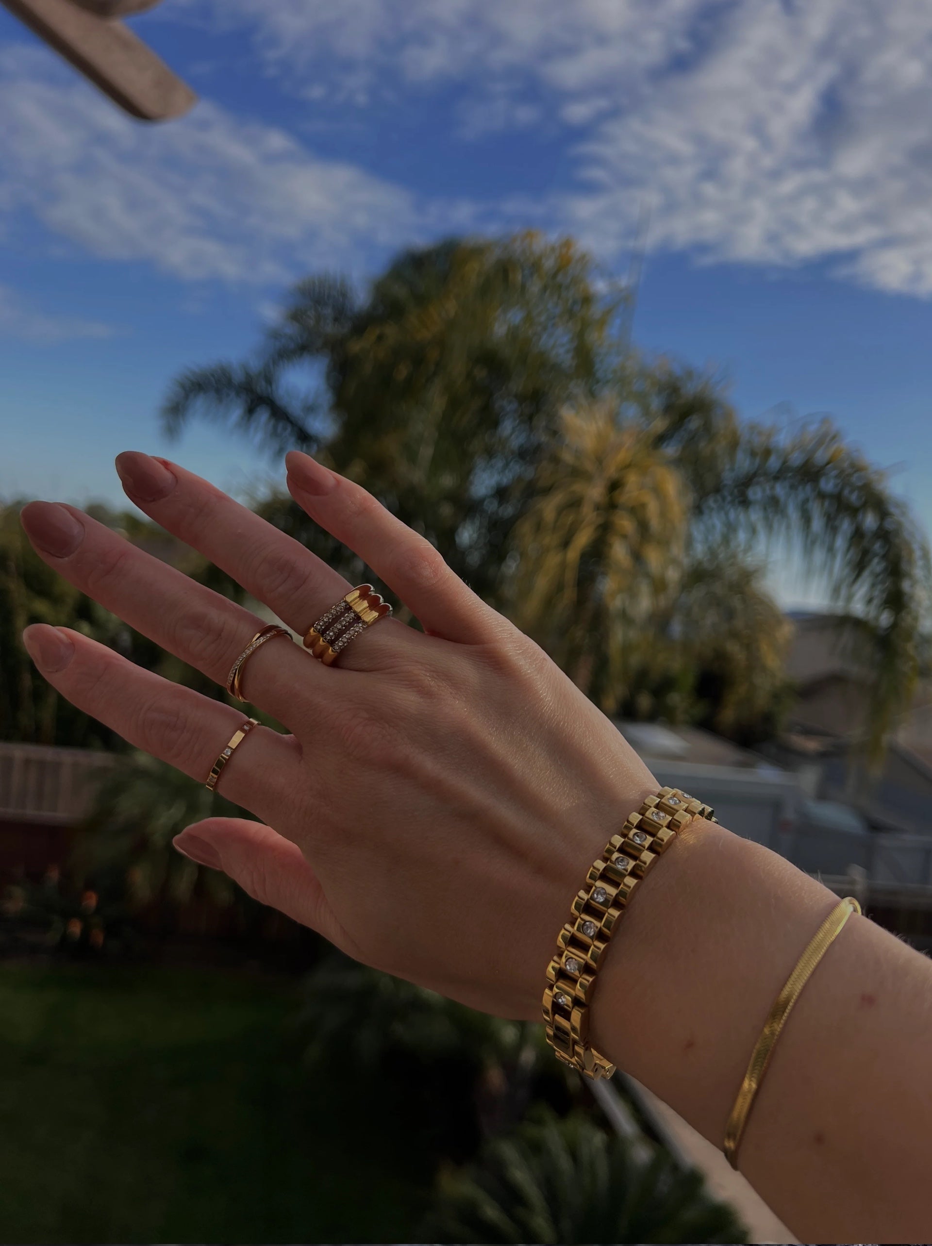 Lustre Link Bracelet