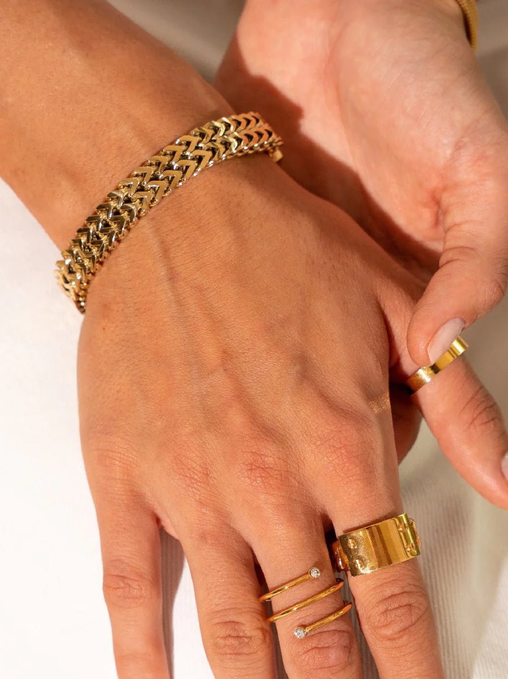 Vero Thick Cuban Chain Bracelet