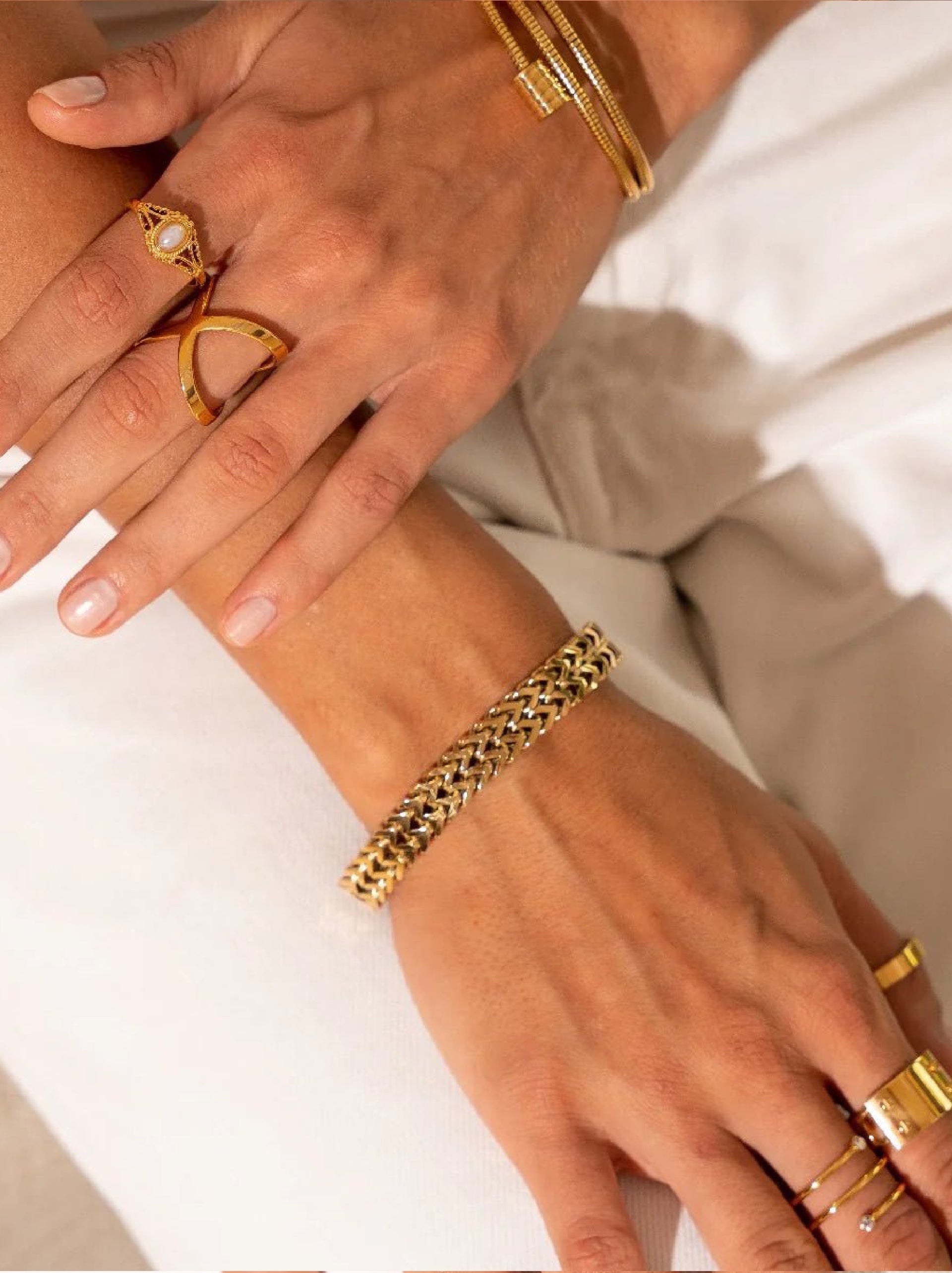 Vero Thick Cuban Chain Bracelet