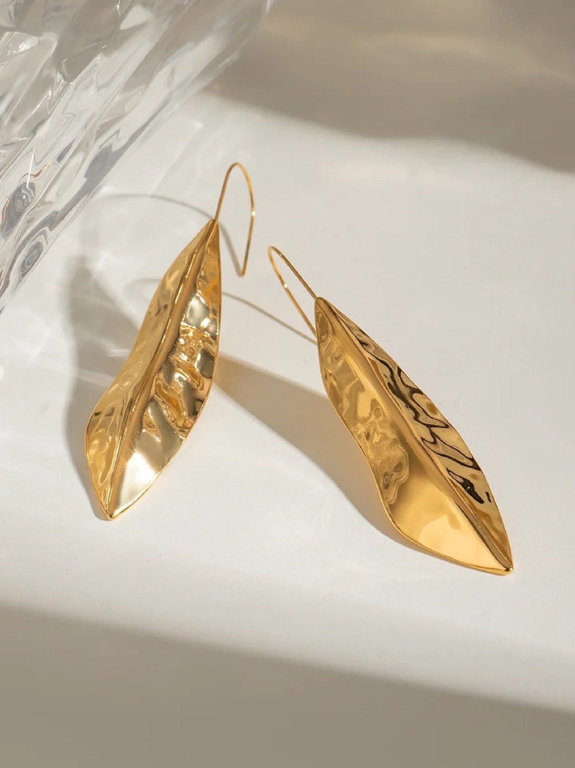 Vintage Leaf Earring