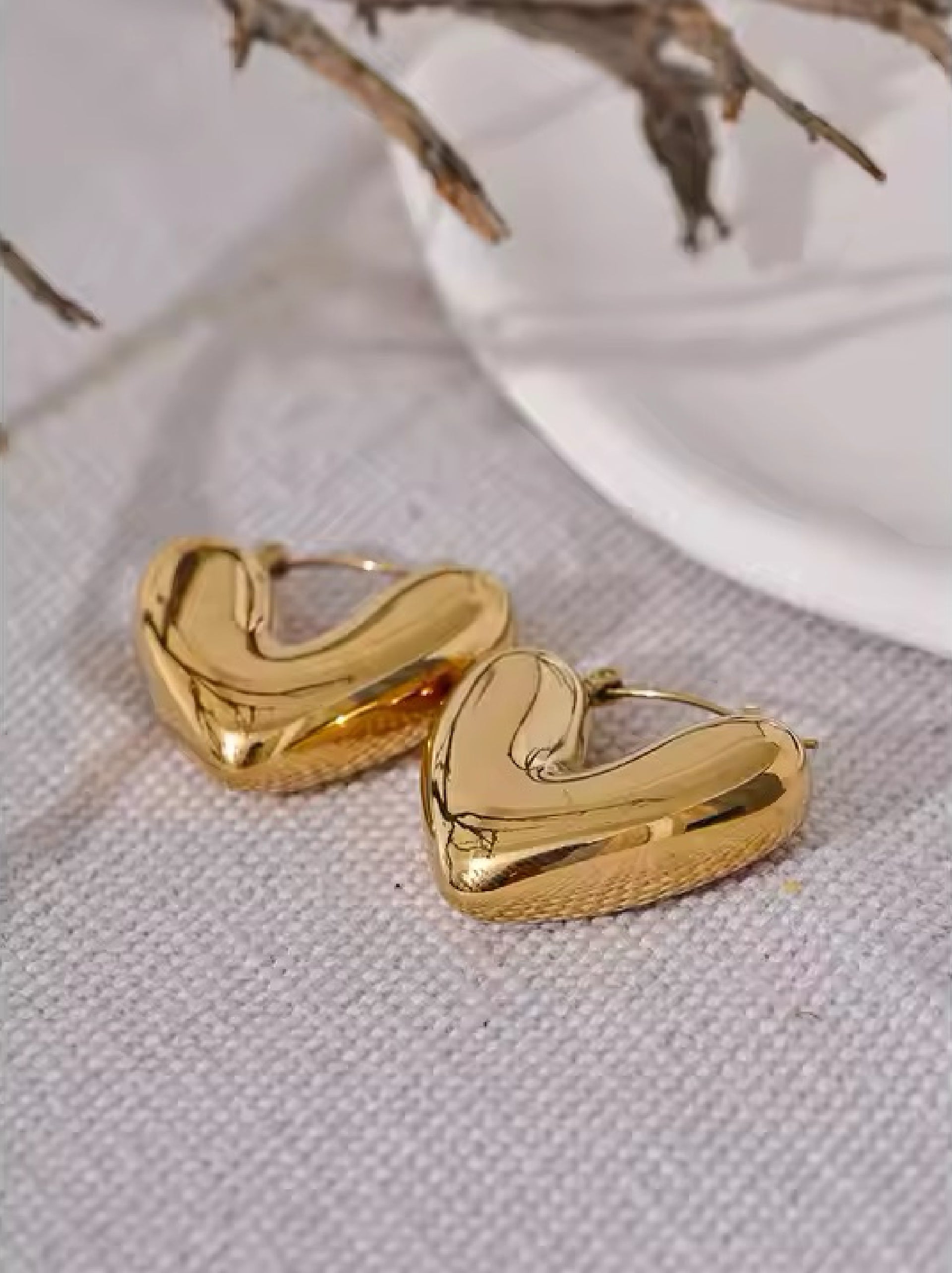 Puffy Heart Hoops