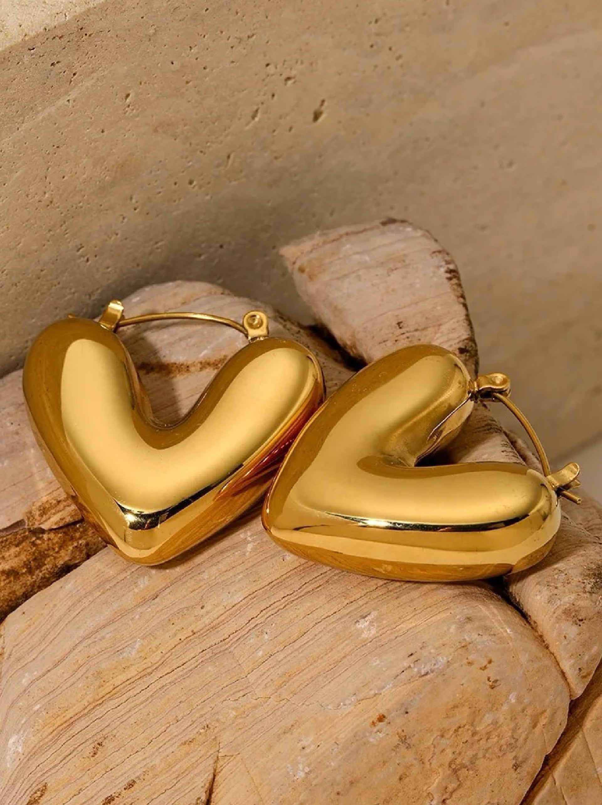 Puffy Heart Hoops