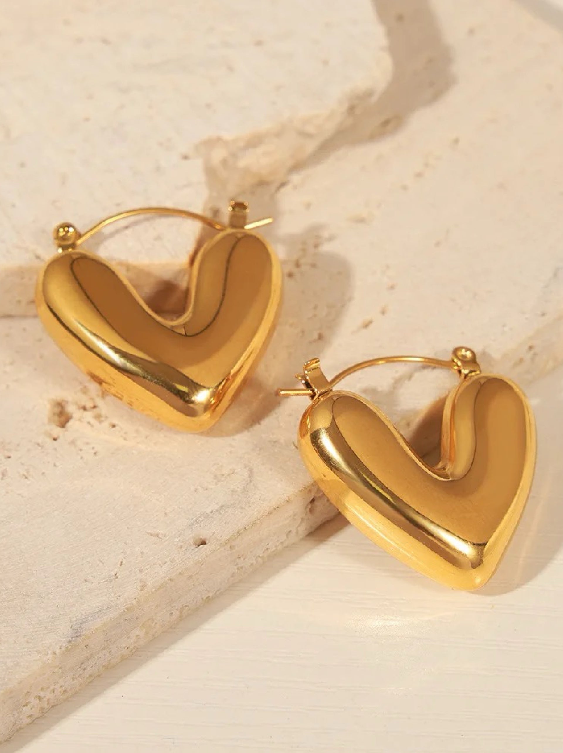 Puffy Heart Hoops