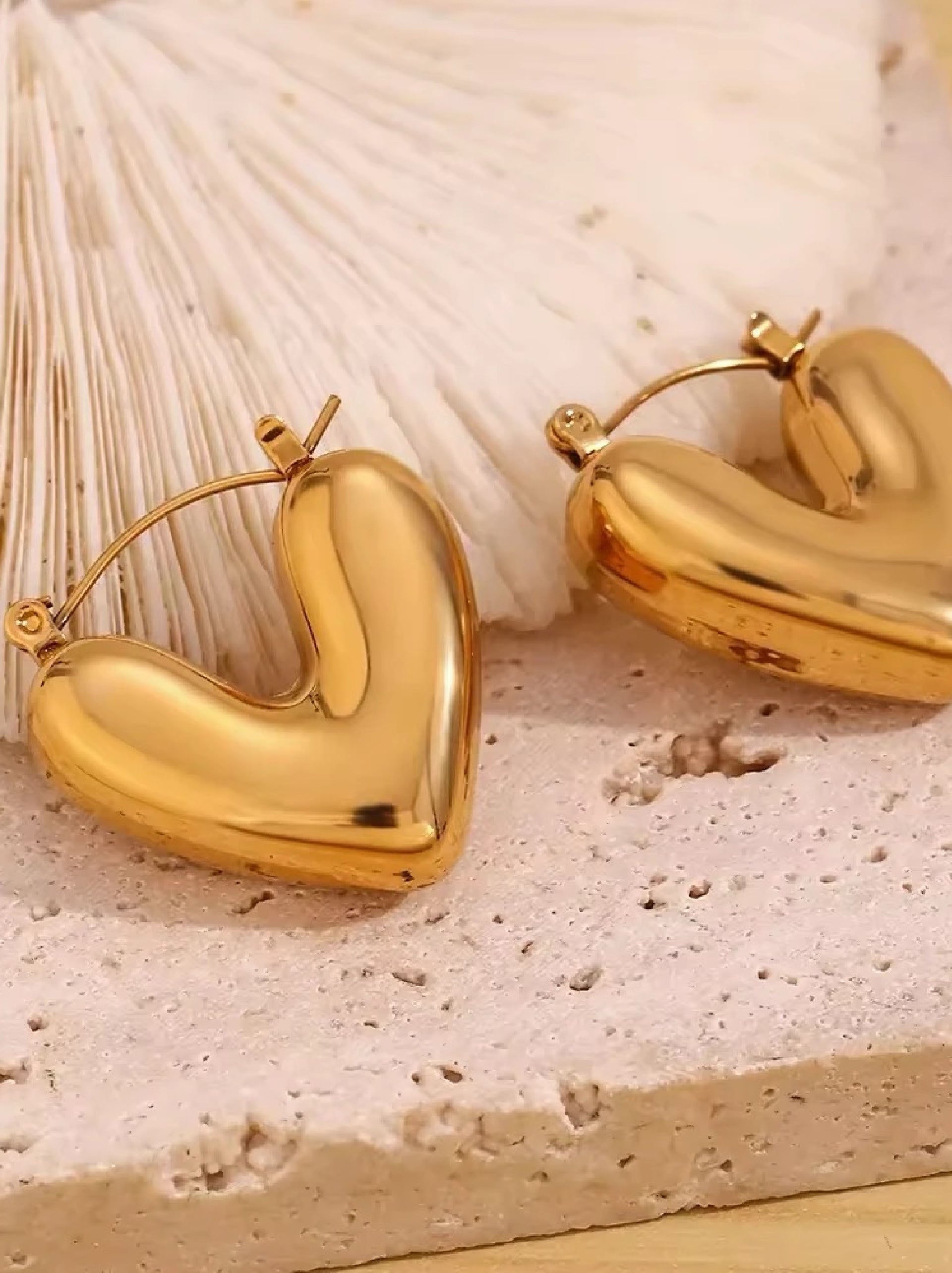 Puffy Heart Hoops