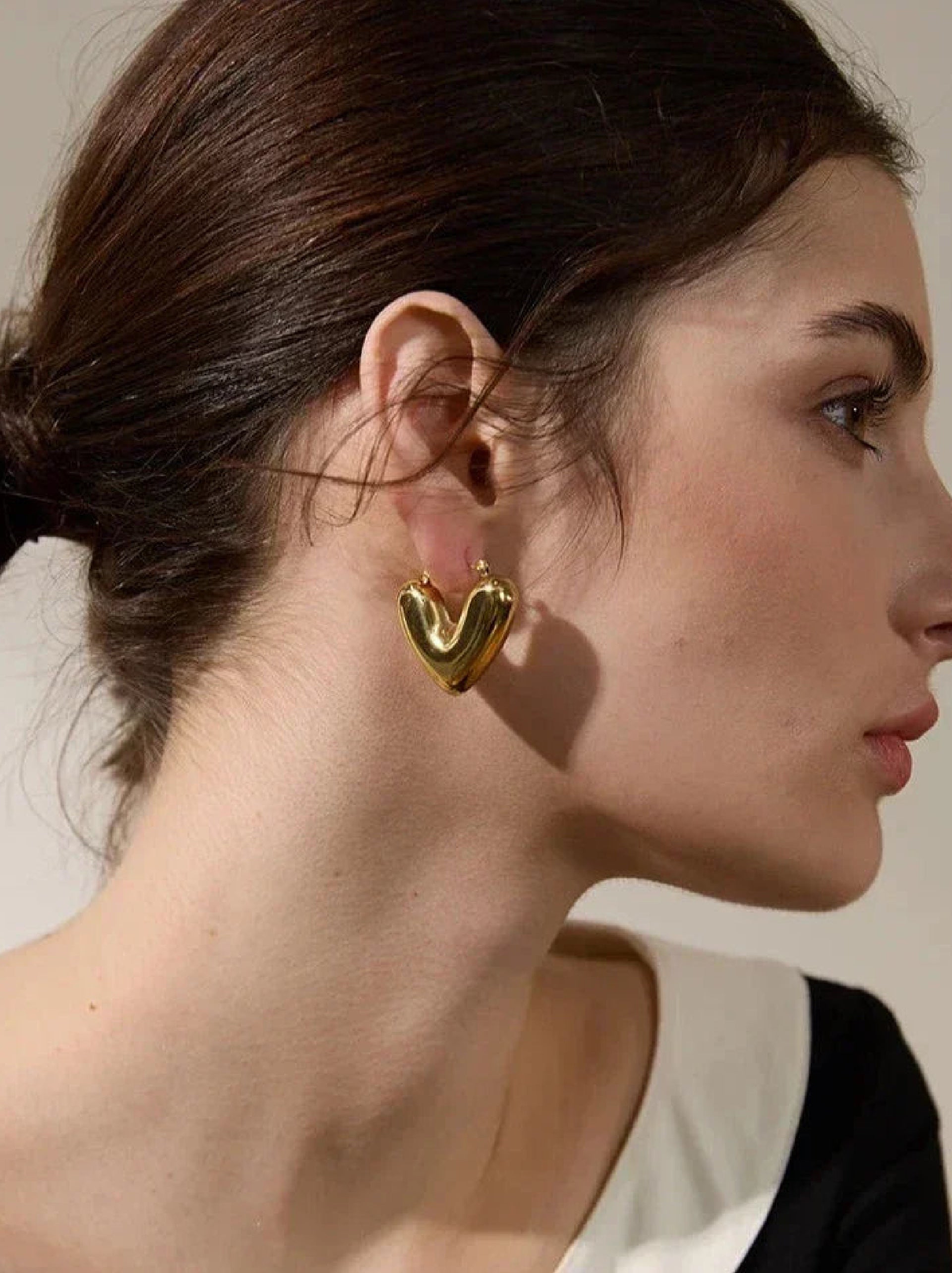 Puffy Heart Hoops