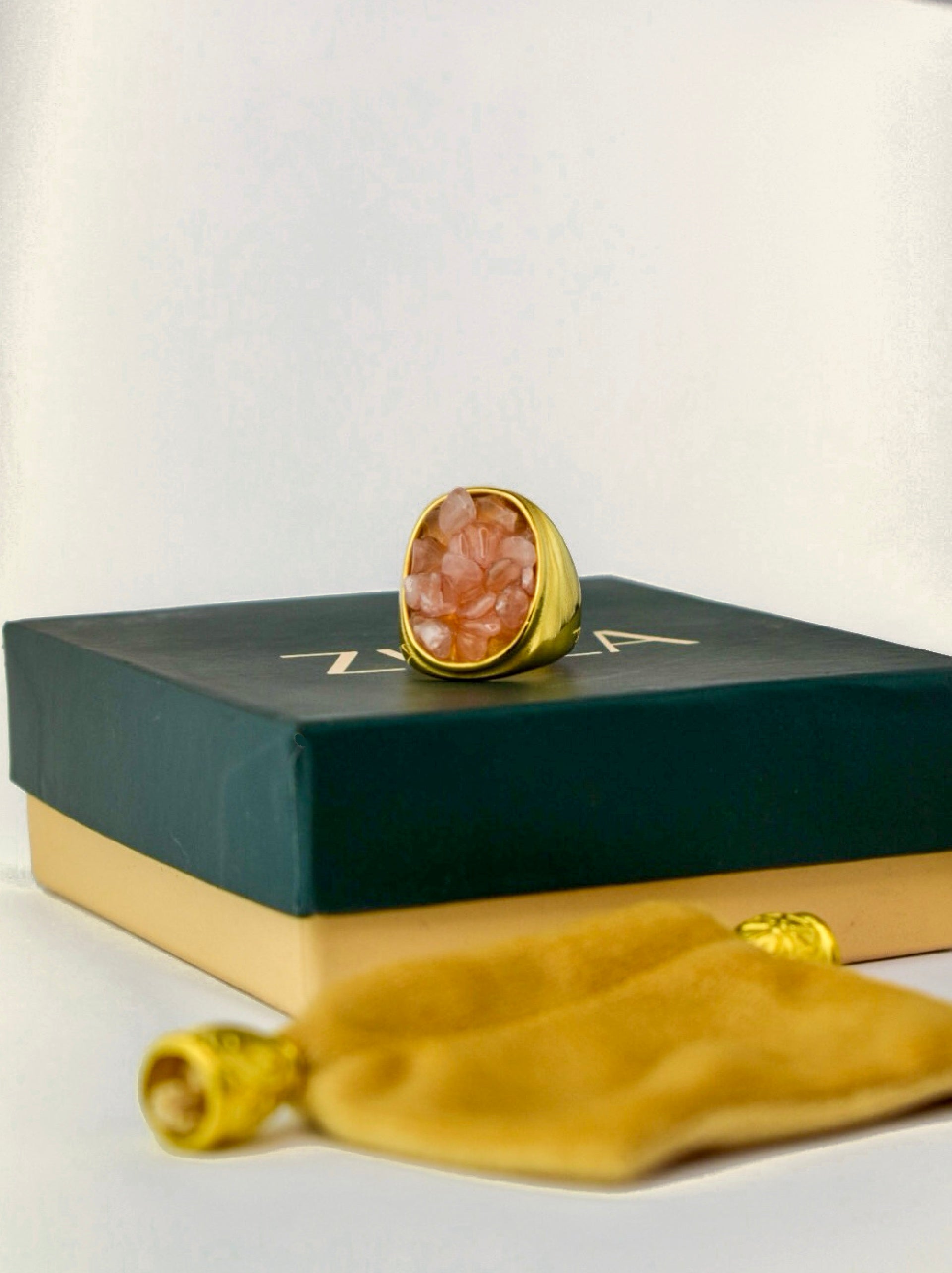 Blushstone Ring