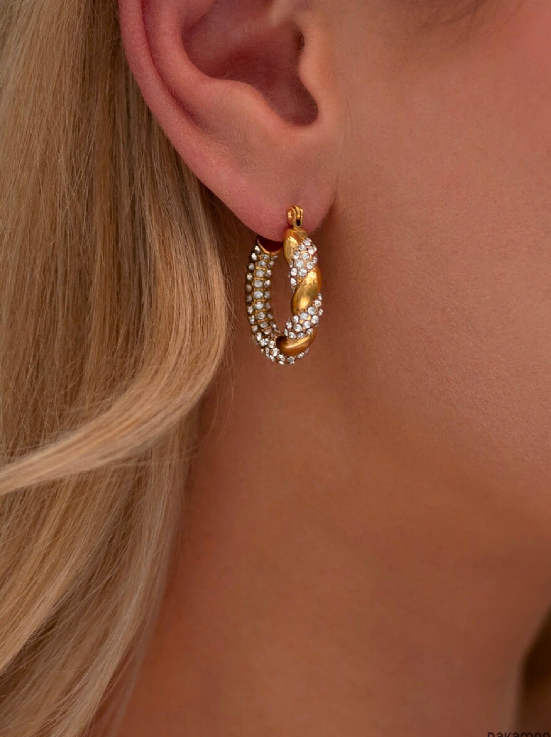 Half n Half Hoops