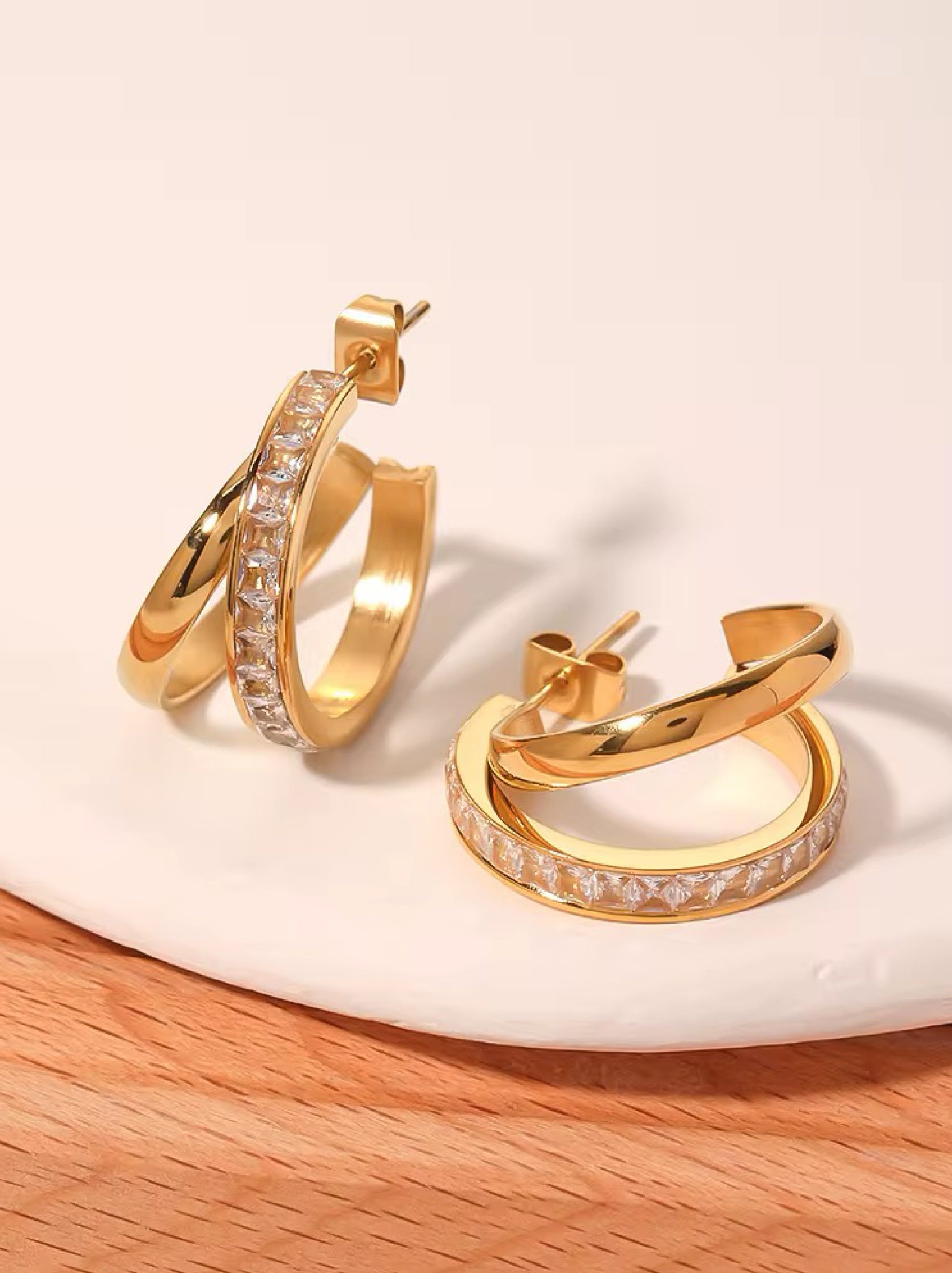 Twin Effect Earrings
