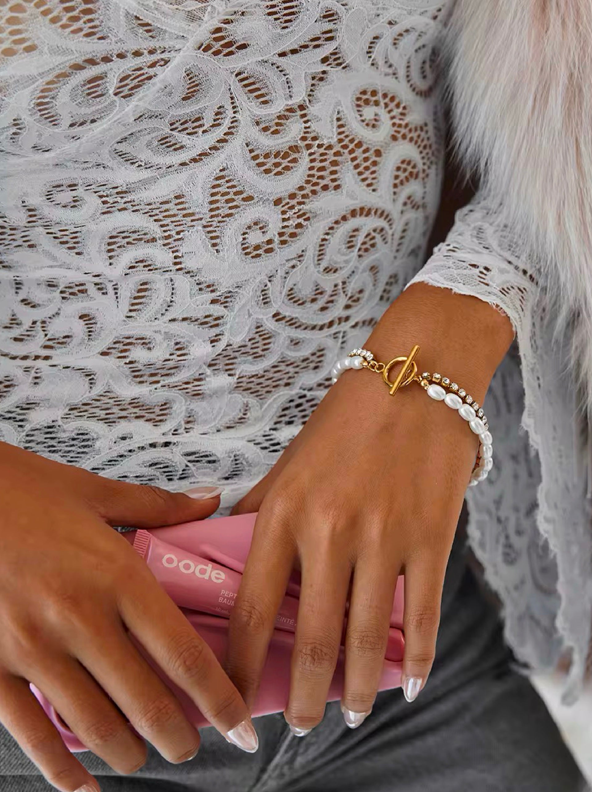 Snow Pearl Bracelet