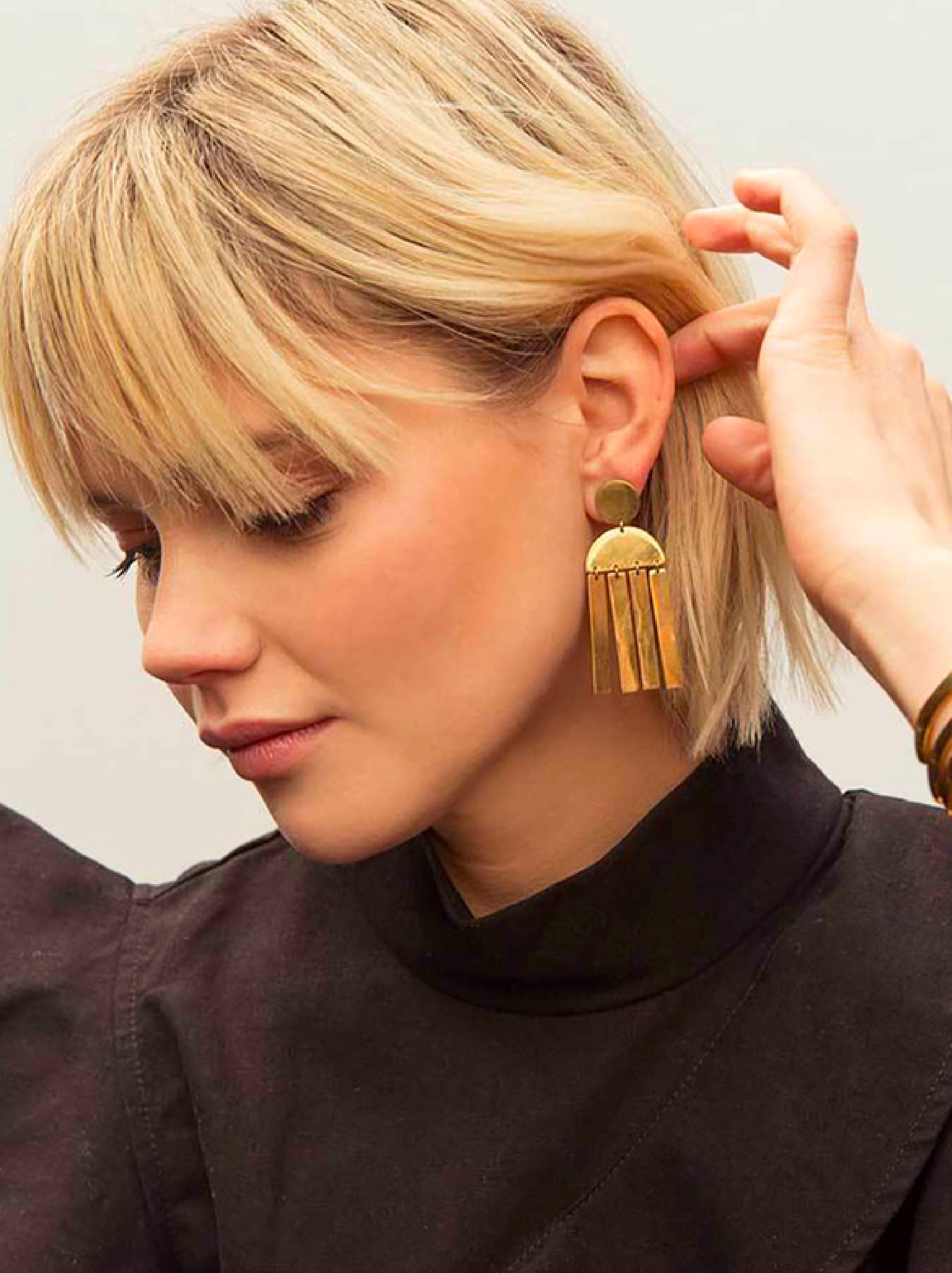 Velvet Evening Dangle Earrings