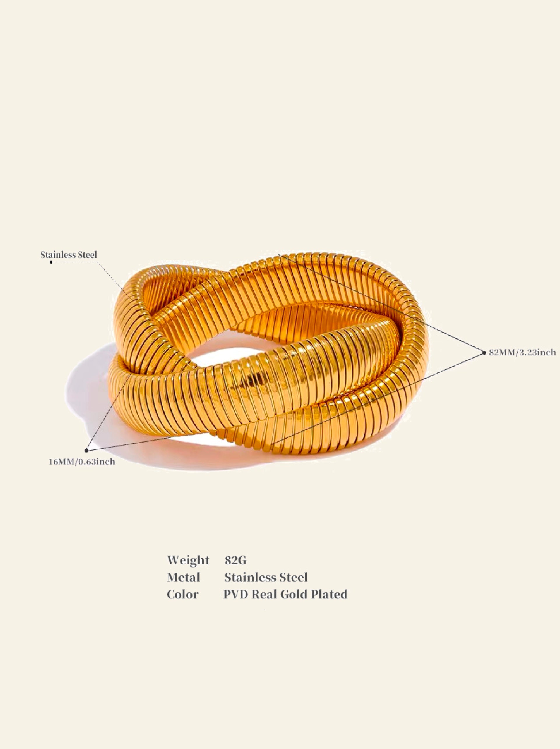 Cobra Wrap bracelet