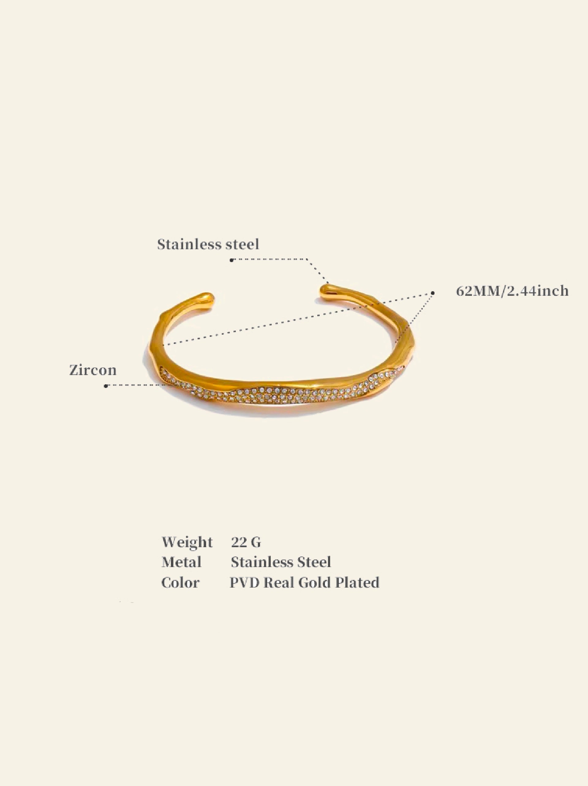 Midas’s Stream Cuff Bracelet