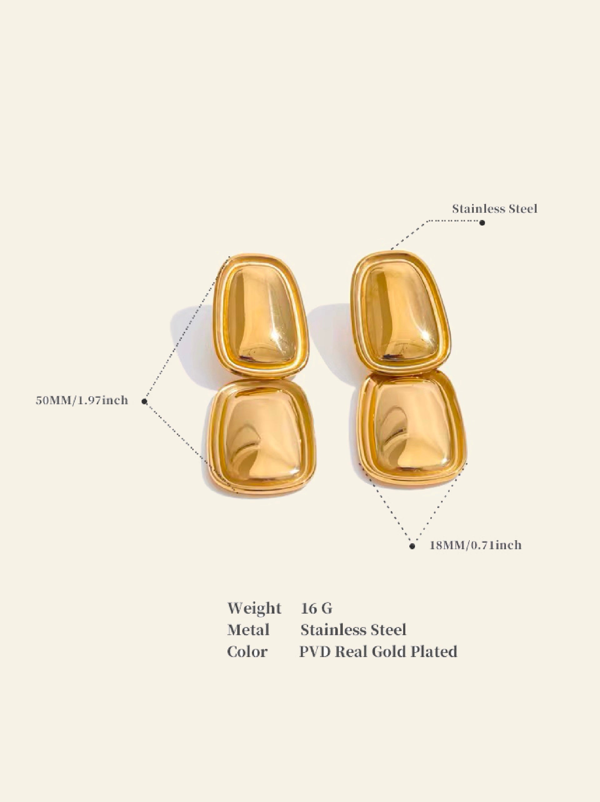 Athena Drops Earrings