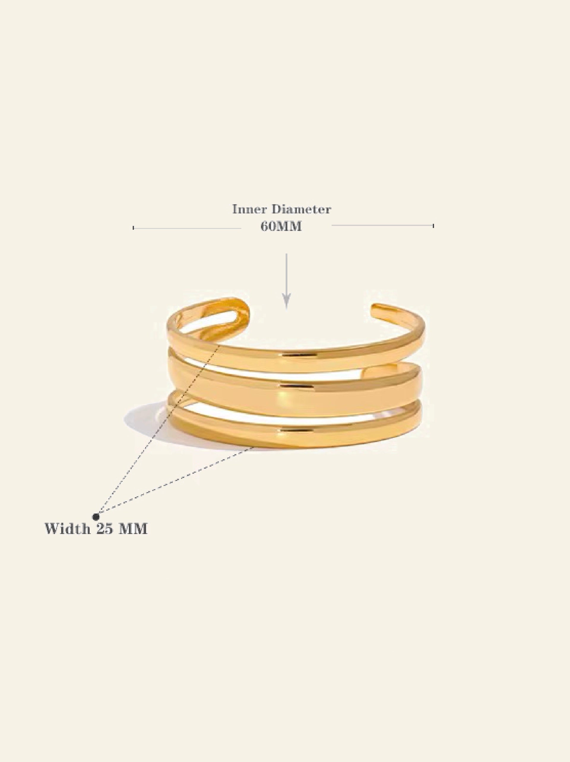 Trinity Cuff Bracelet