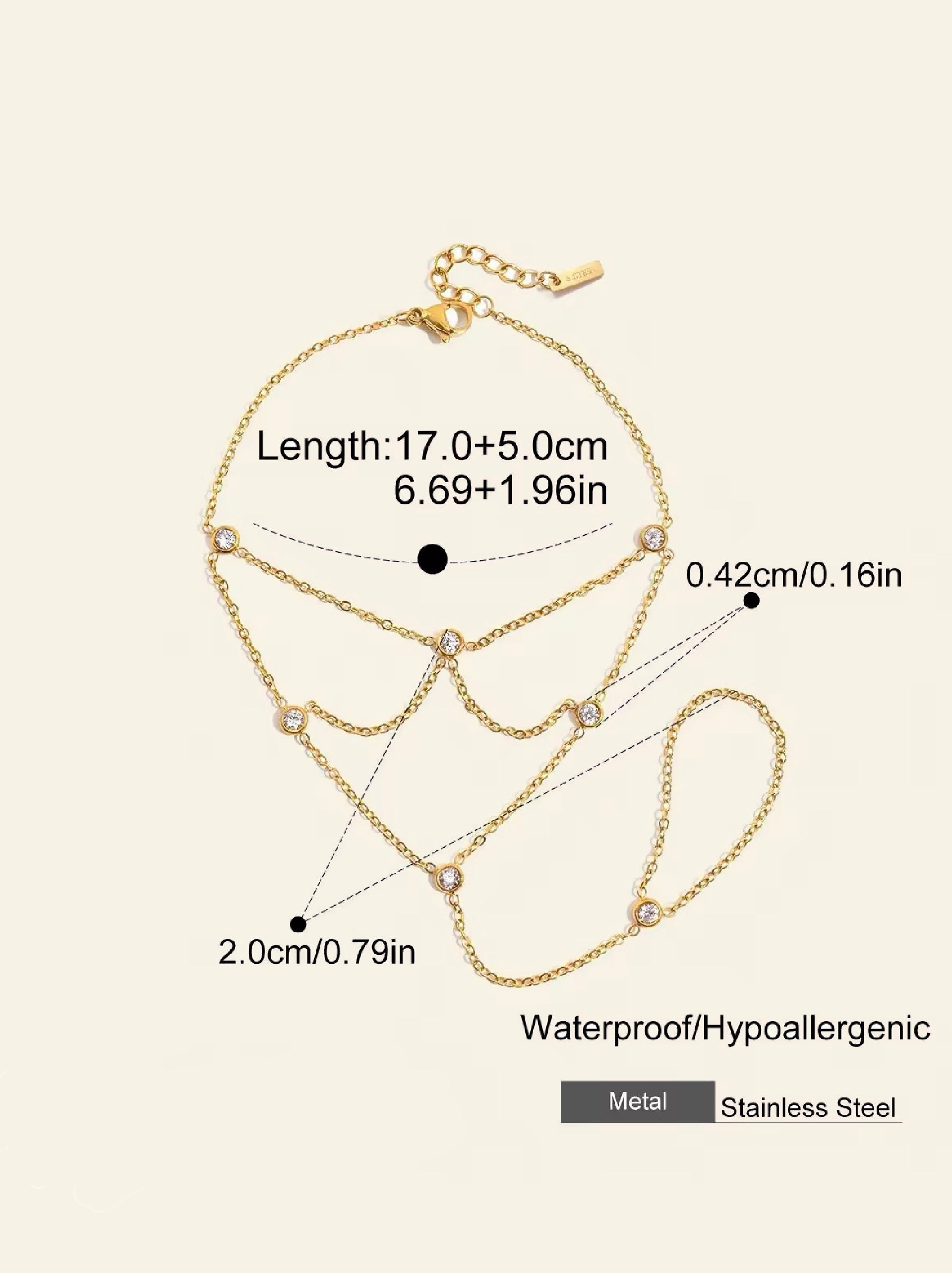 Pyramid Hand Chain