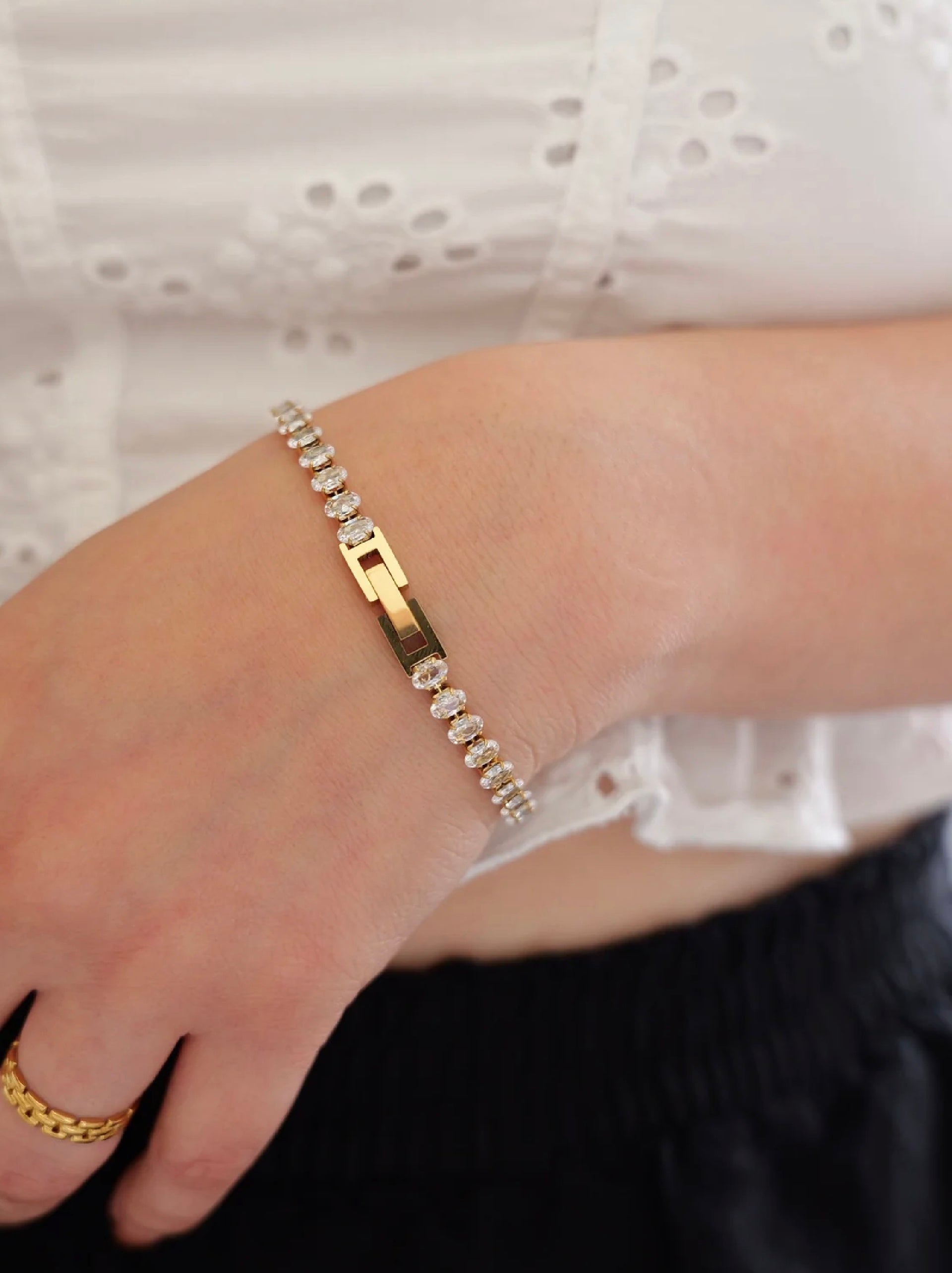 Marquise Tennis Bracelet