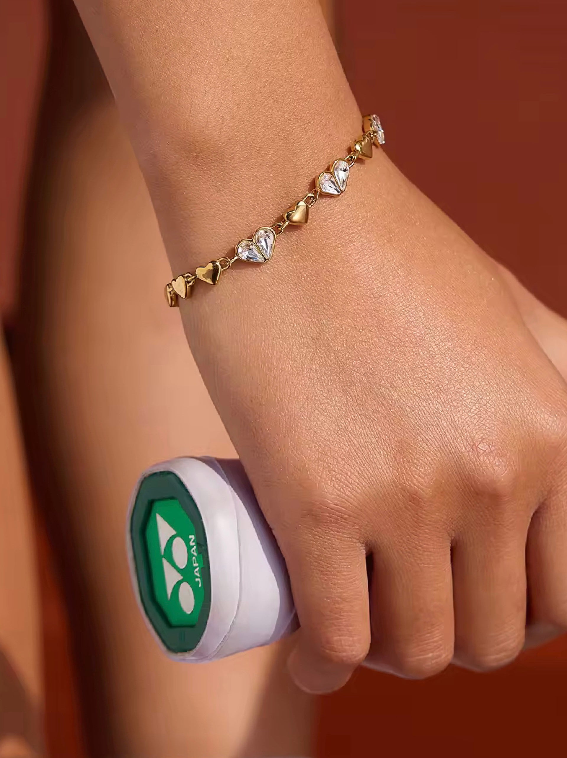 Sunset Heart Bracelet