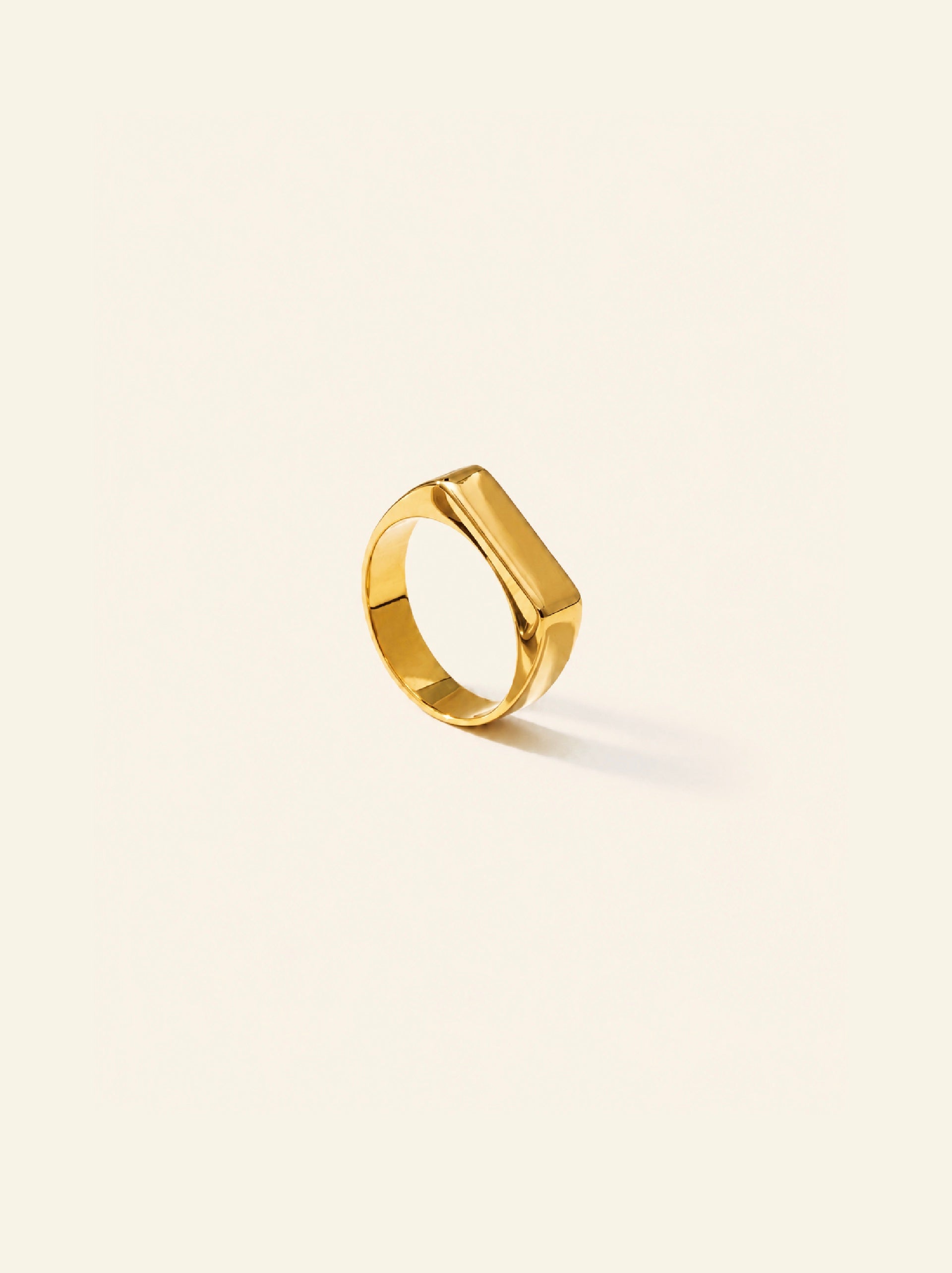 Gold Bar Ring