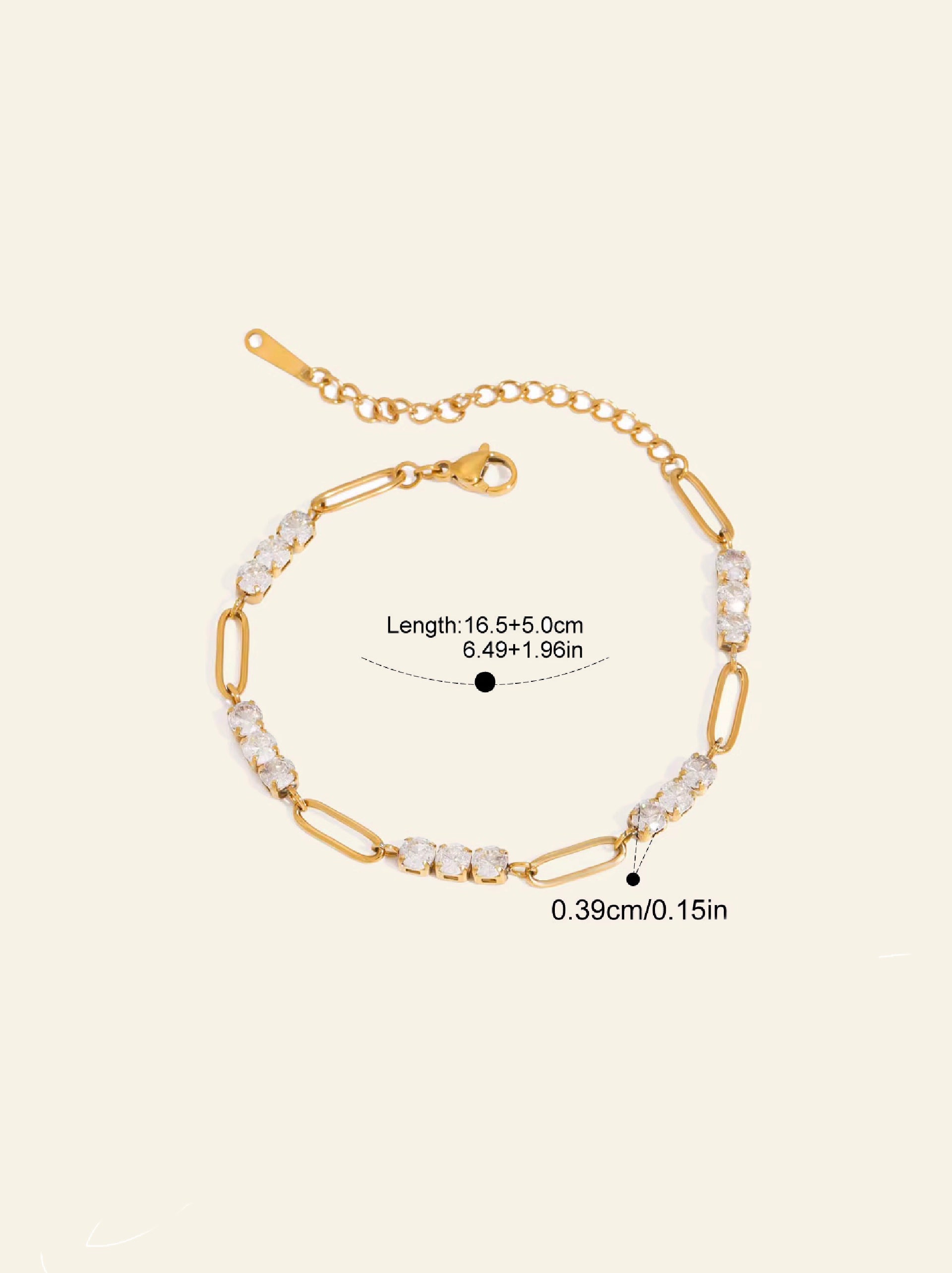 Crystal Link Bracelet