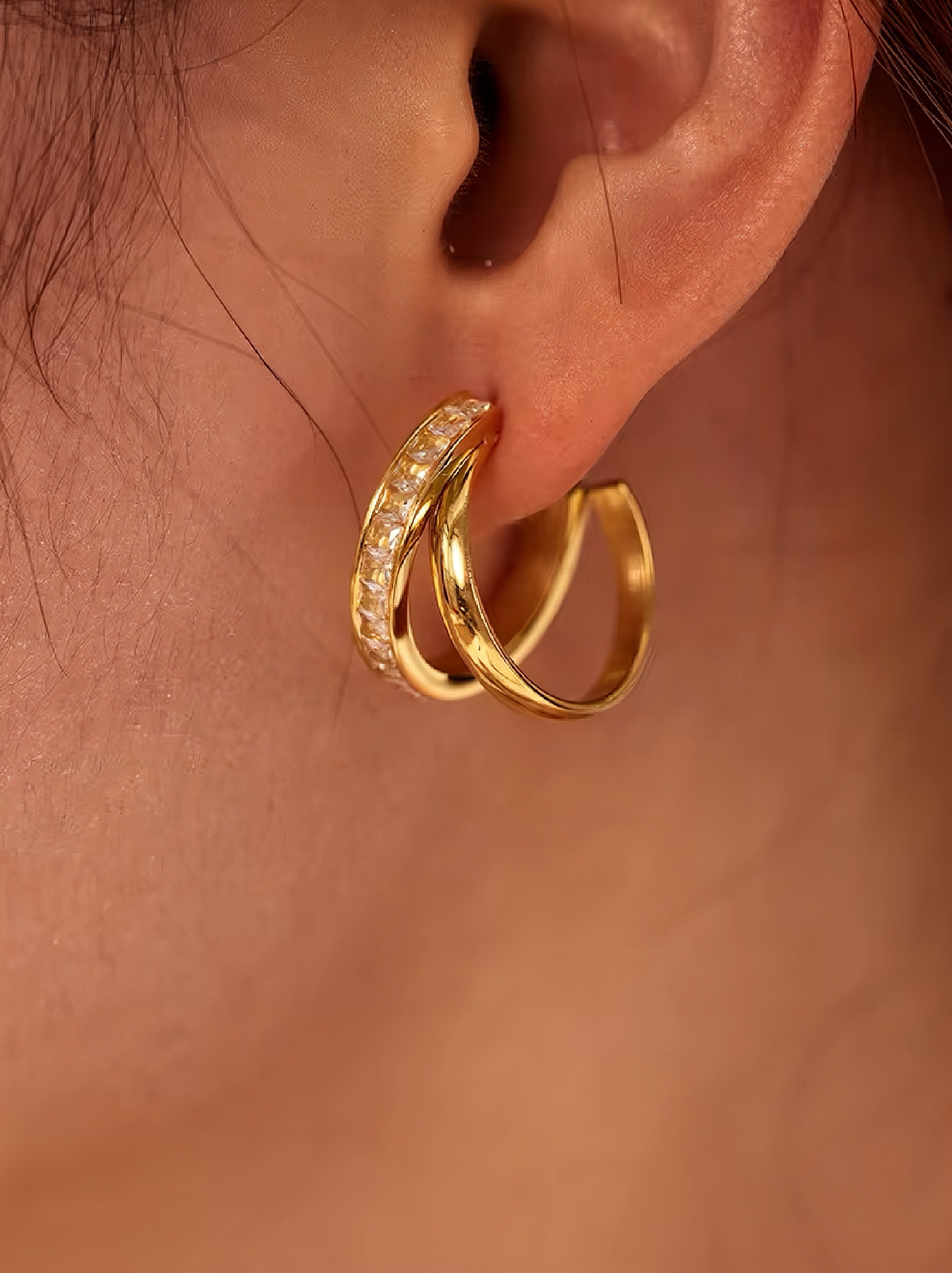 Twin Effect Earrings