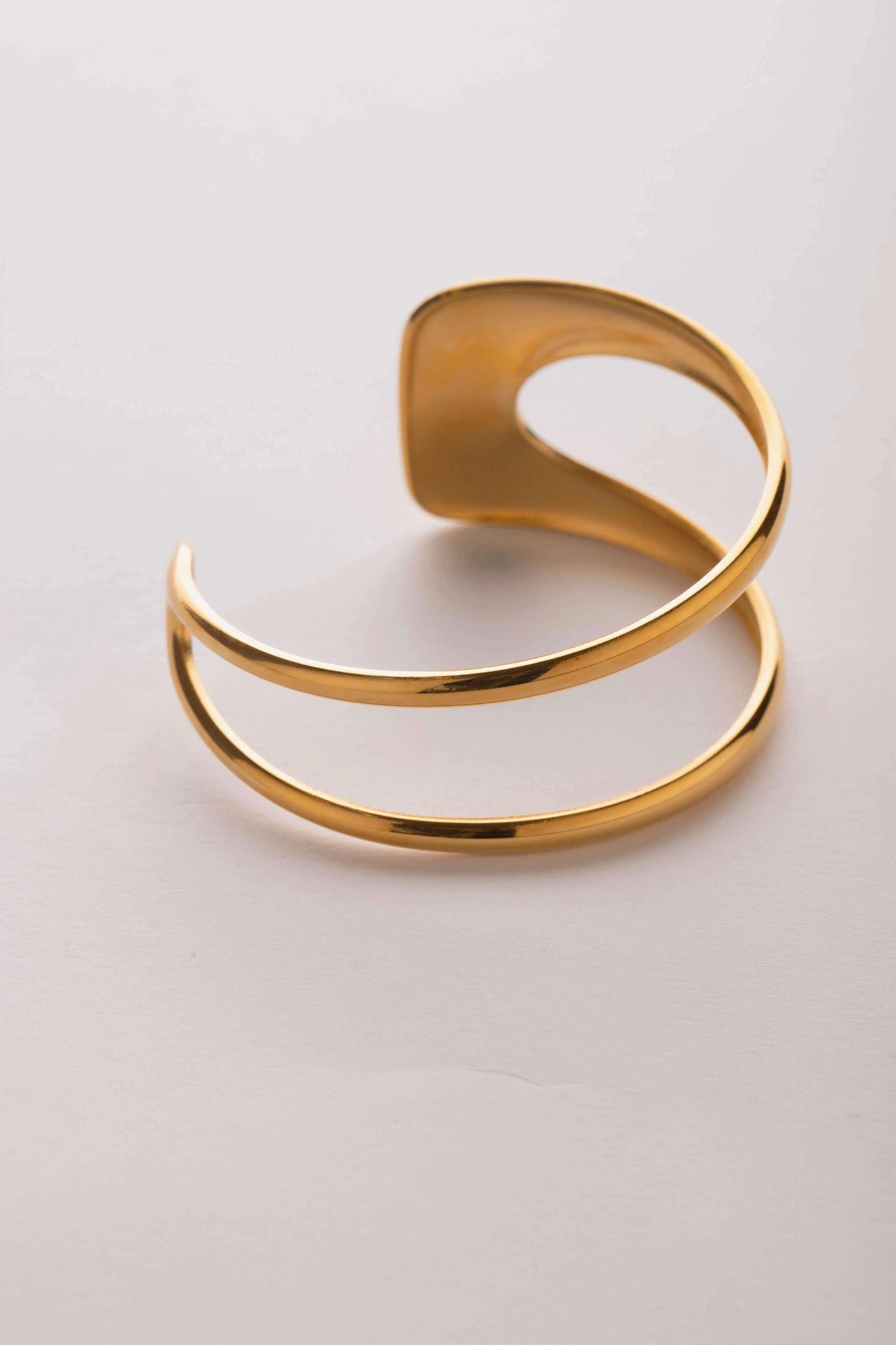 Twin Flow Cuff Bracelet