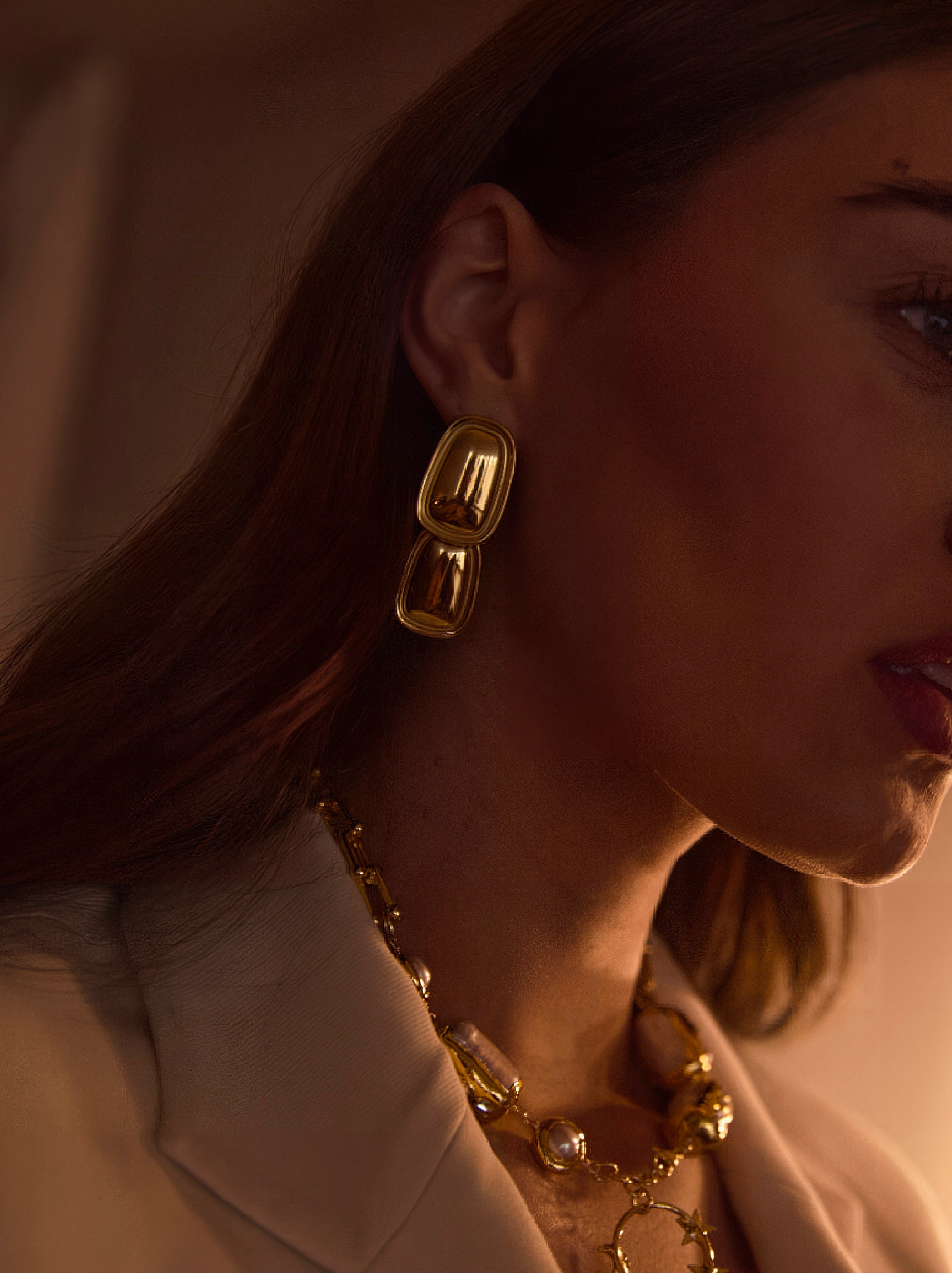 Athena Drops Earrings