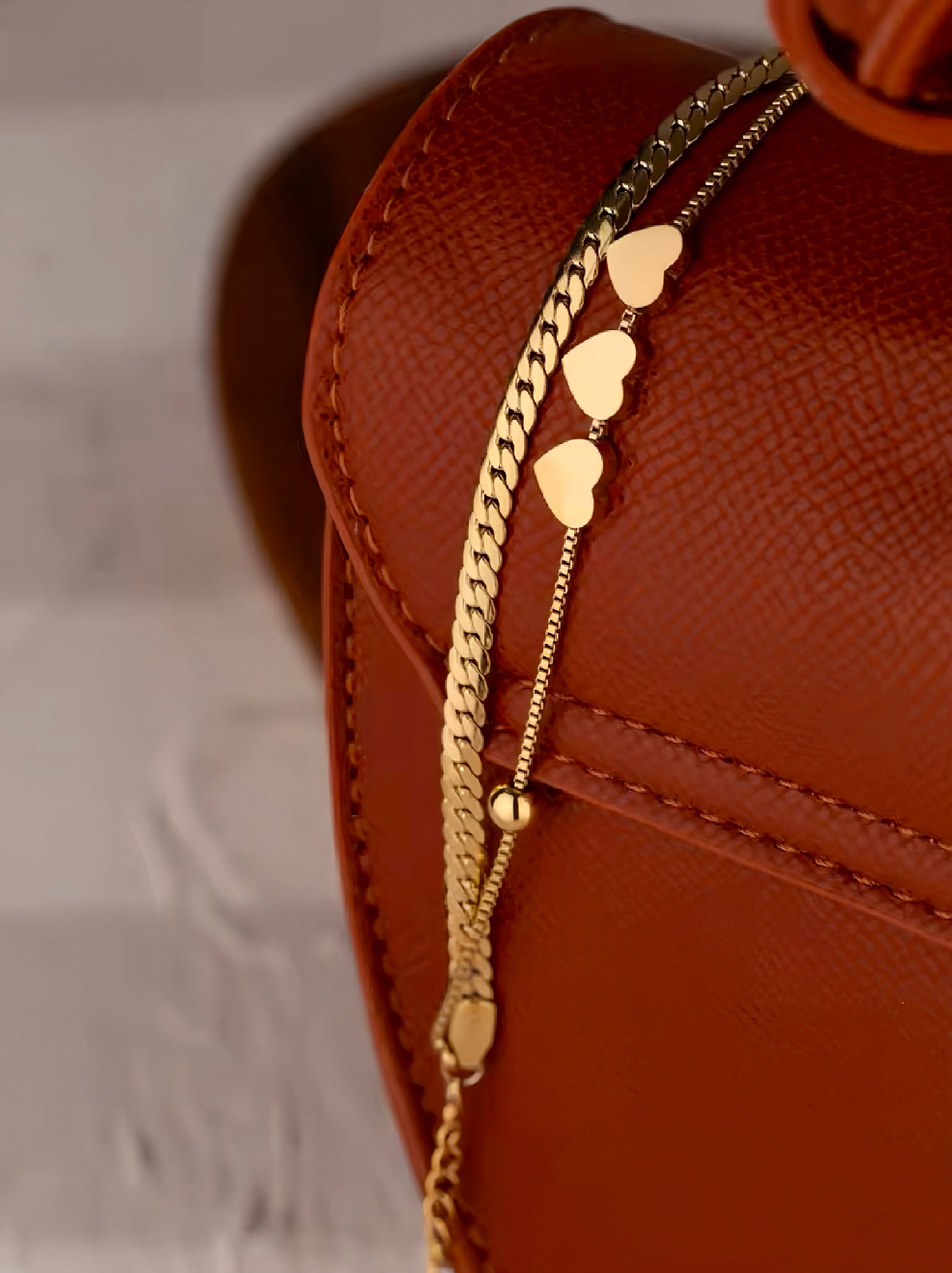 Sweetheart Stack Bracelet