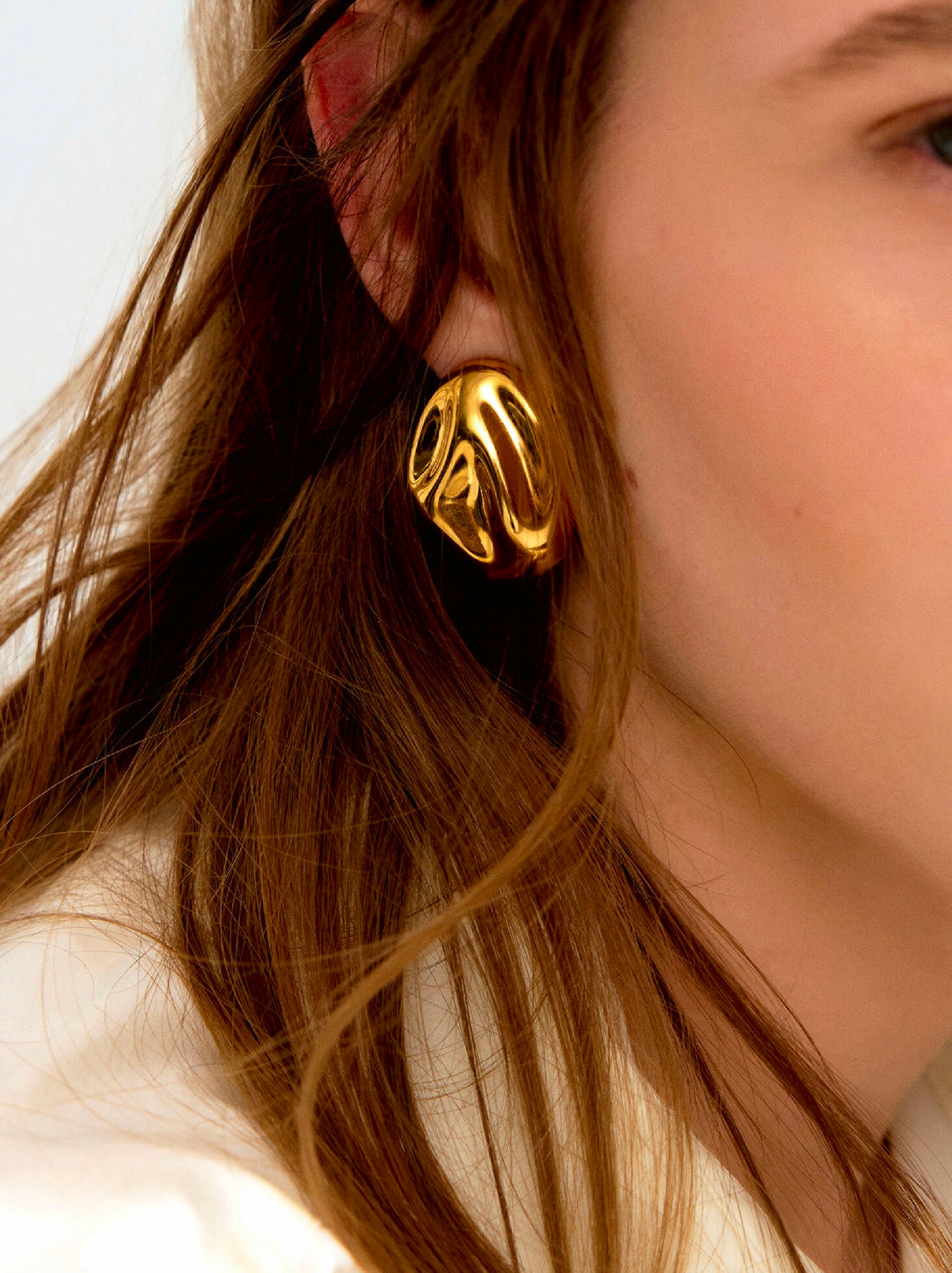 Hammered Earrings