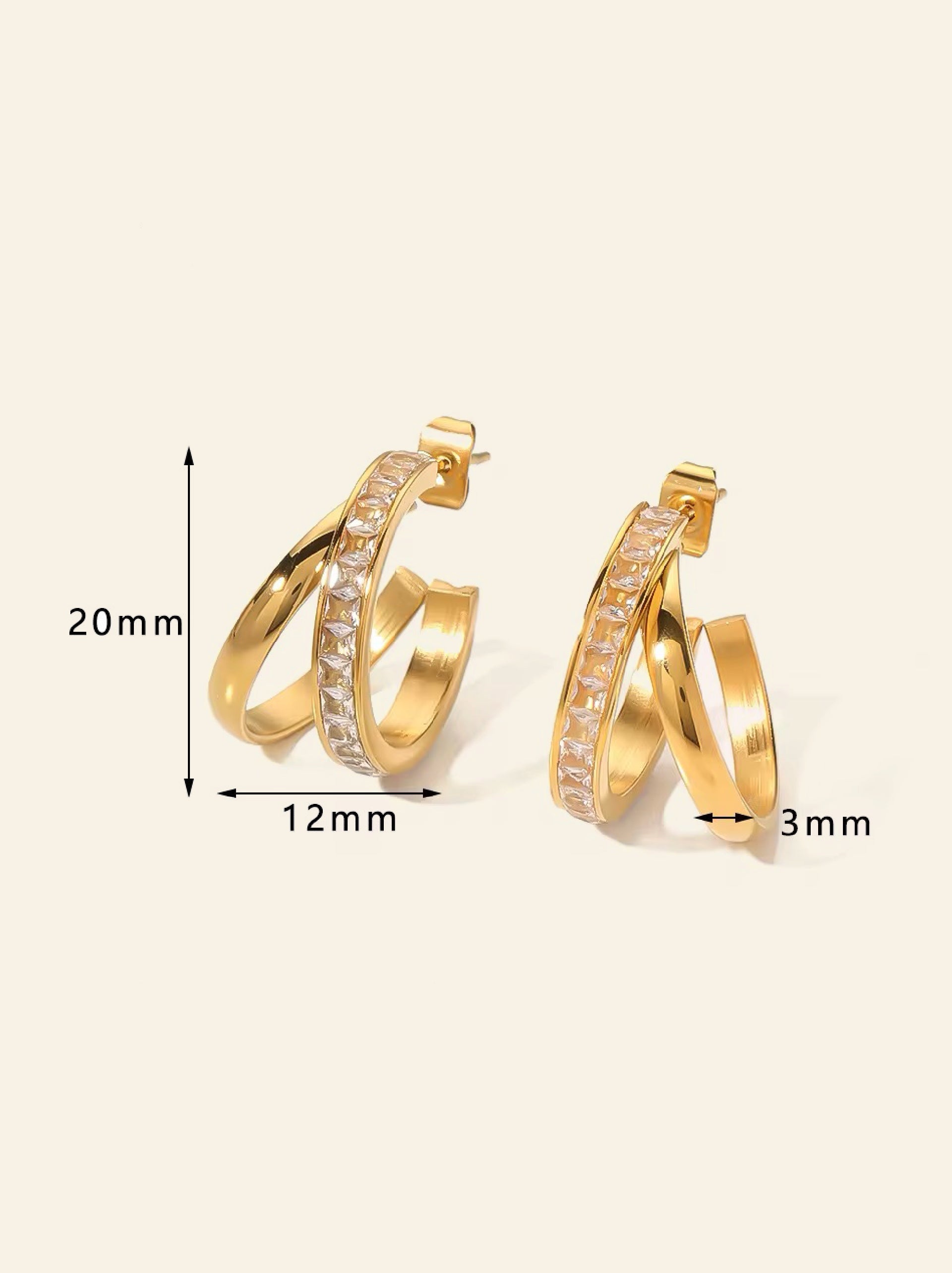 Twin Effect Earrings