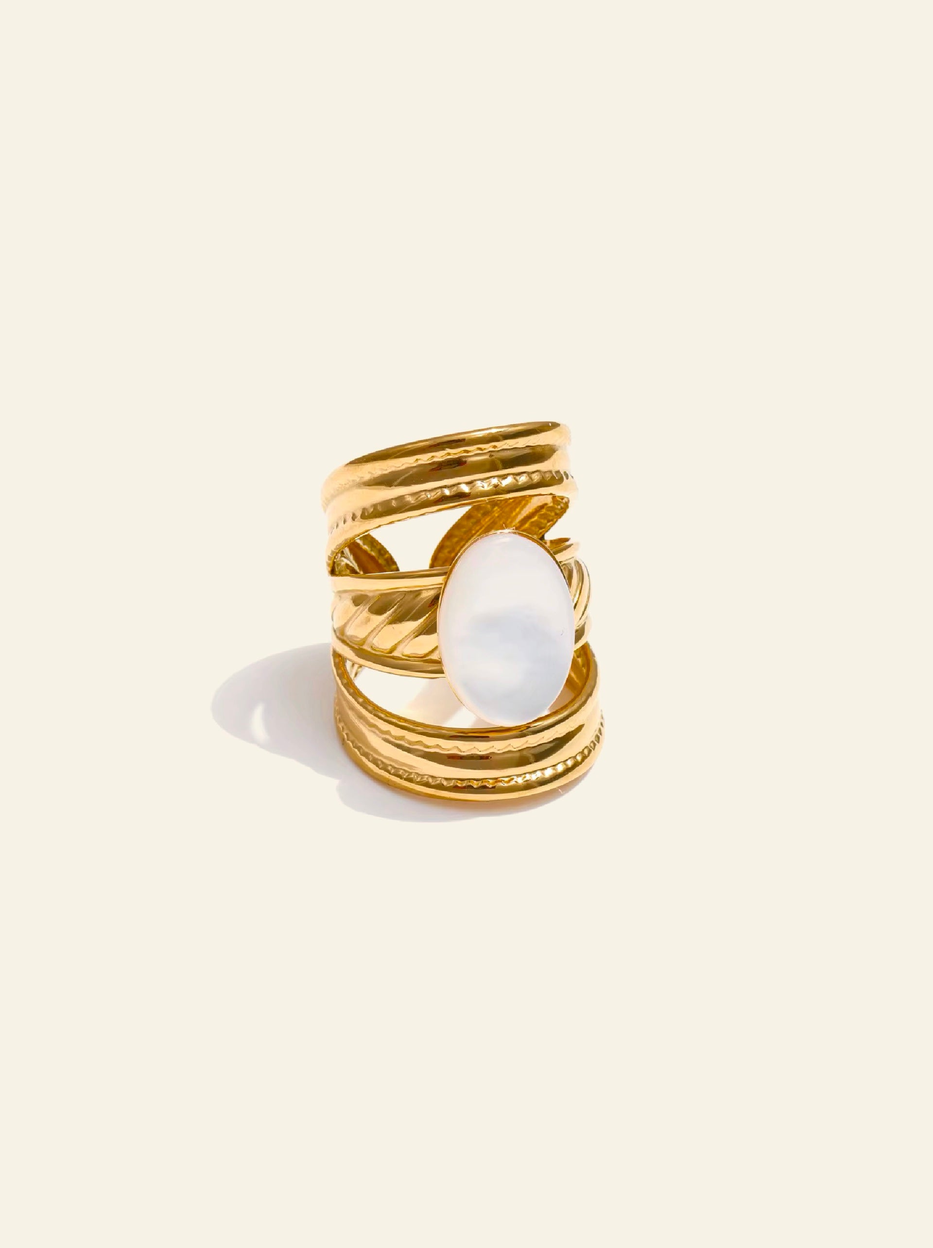 Moonstone Ring