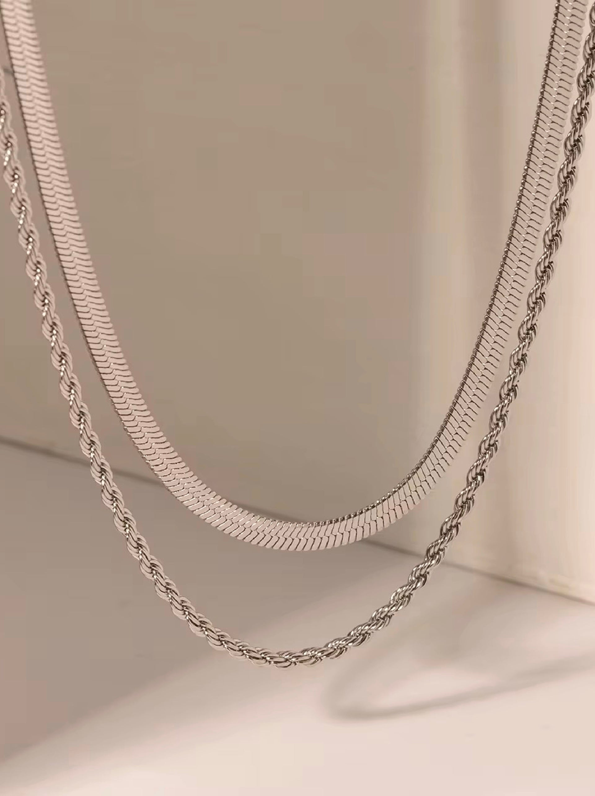 Celestia Necklace - silver