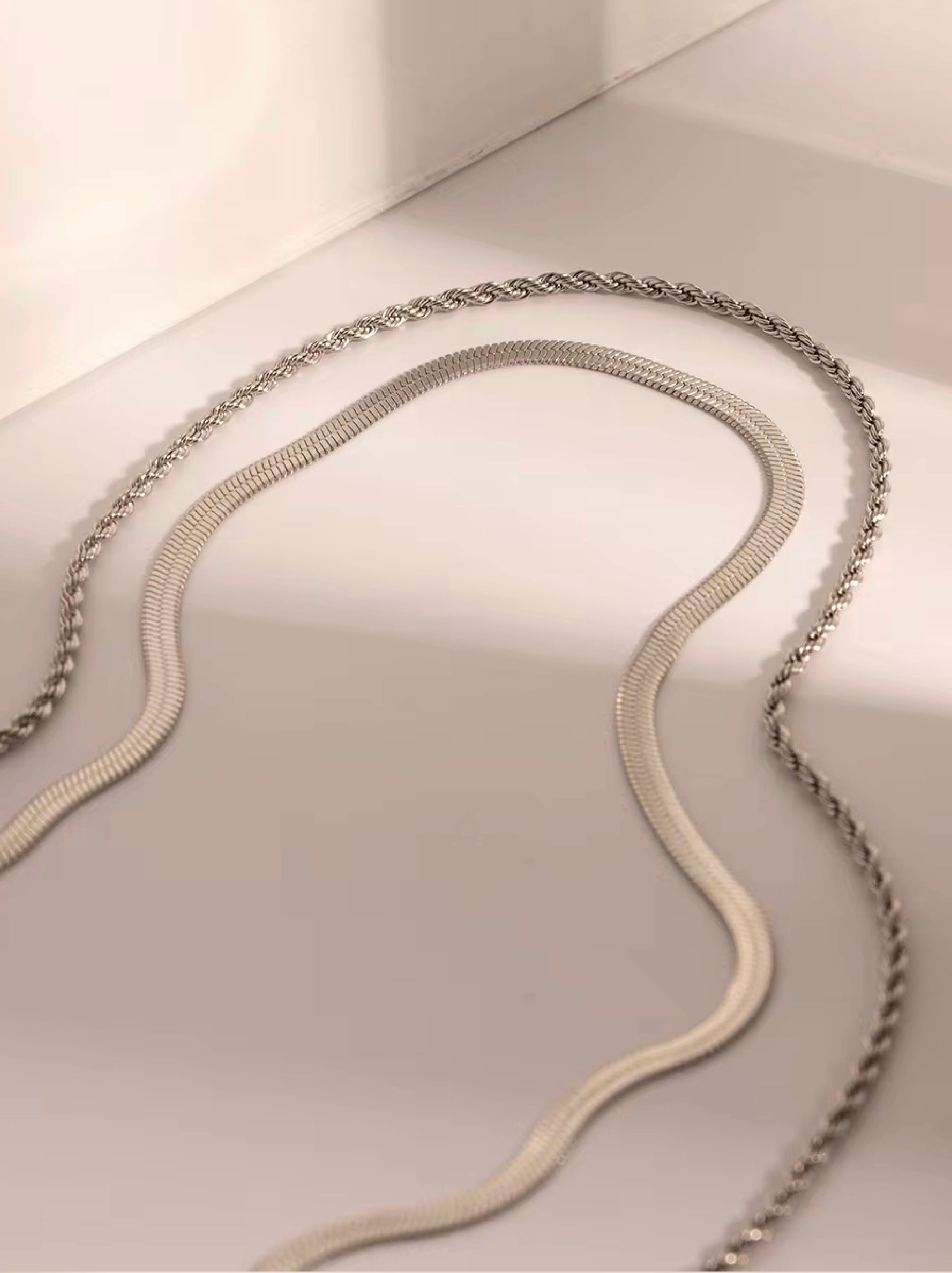 Celestia Necklace - silver