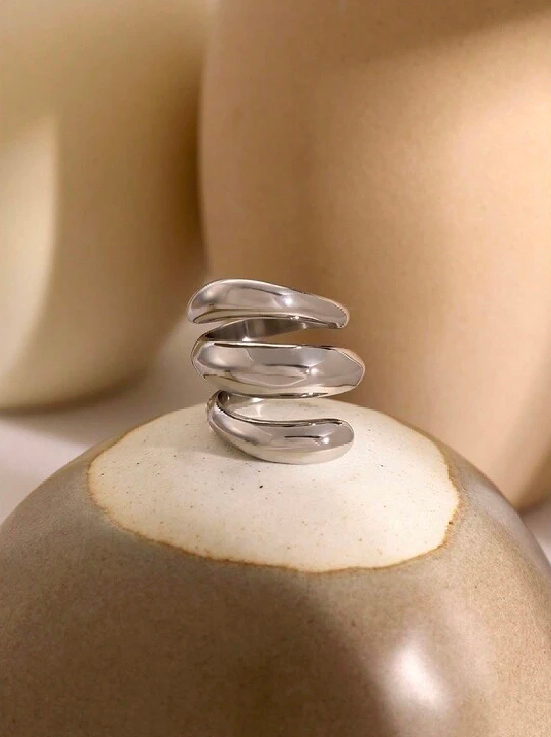 Twist Ring - Silver
