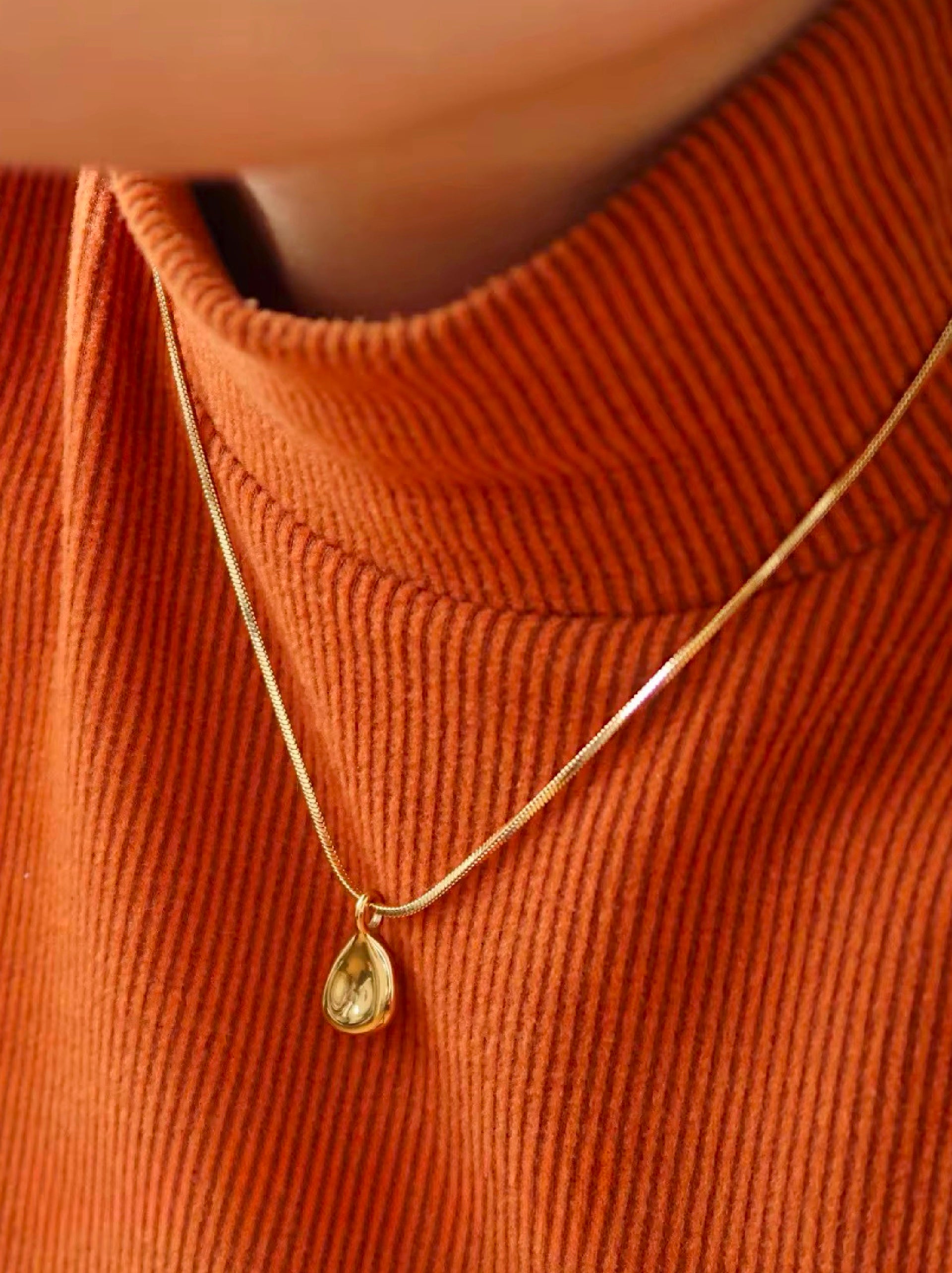 Mercury Drop Necklace