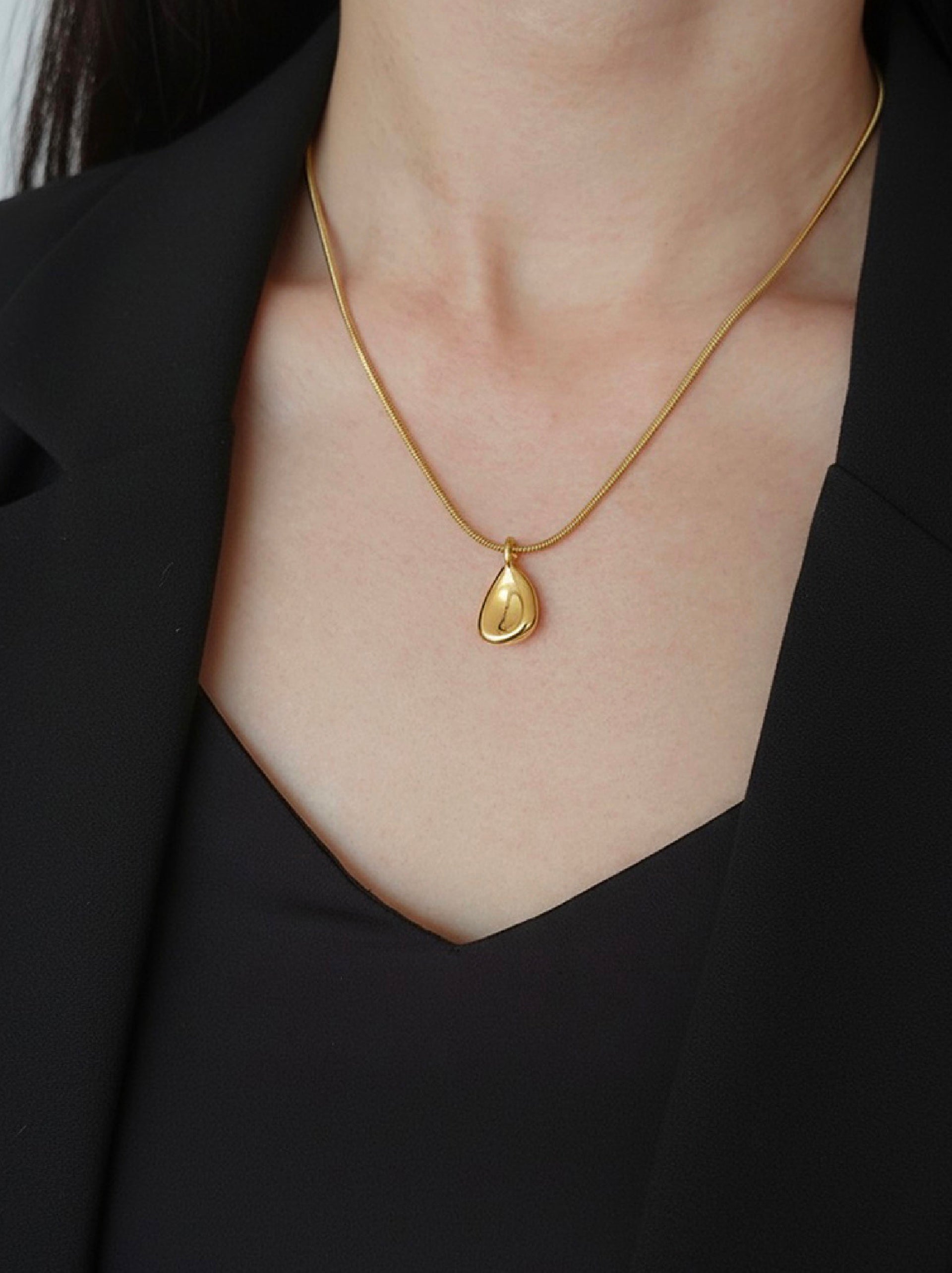 Mercury Drop Necklace