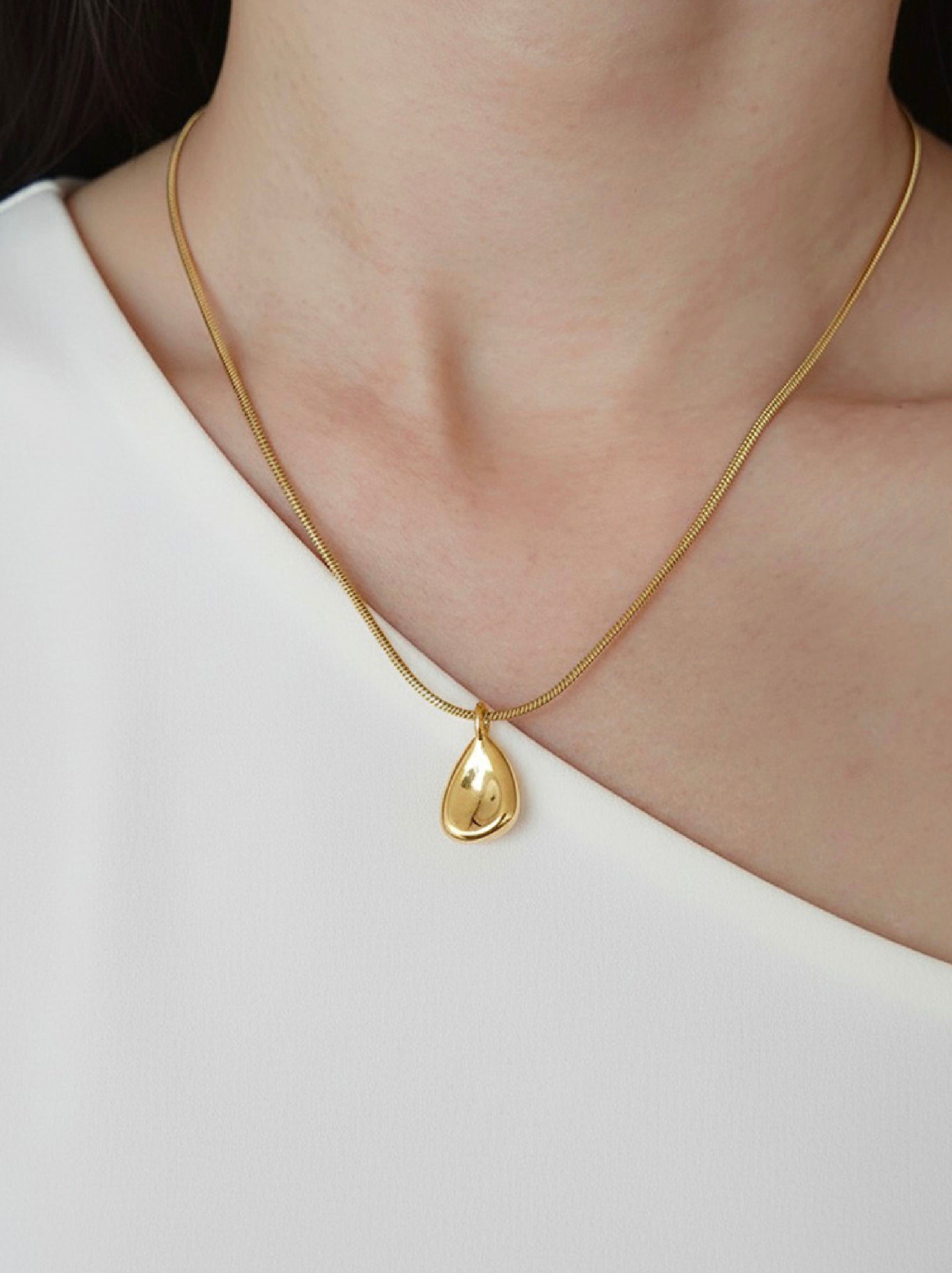 Mercury Drop Necklace