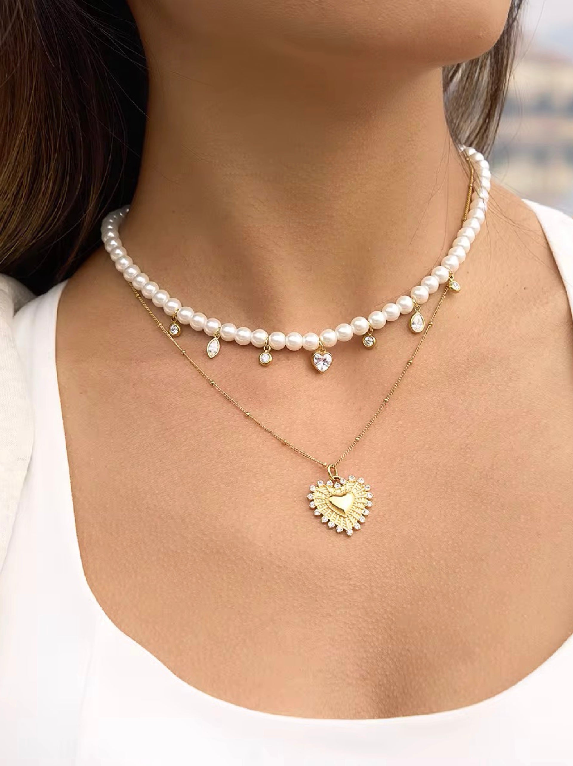 Ocean Tear Necklace