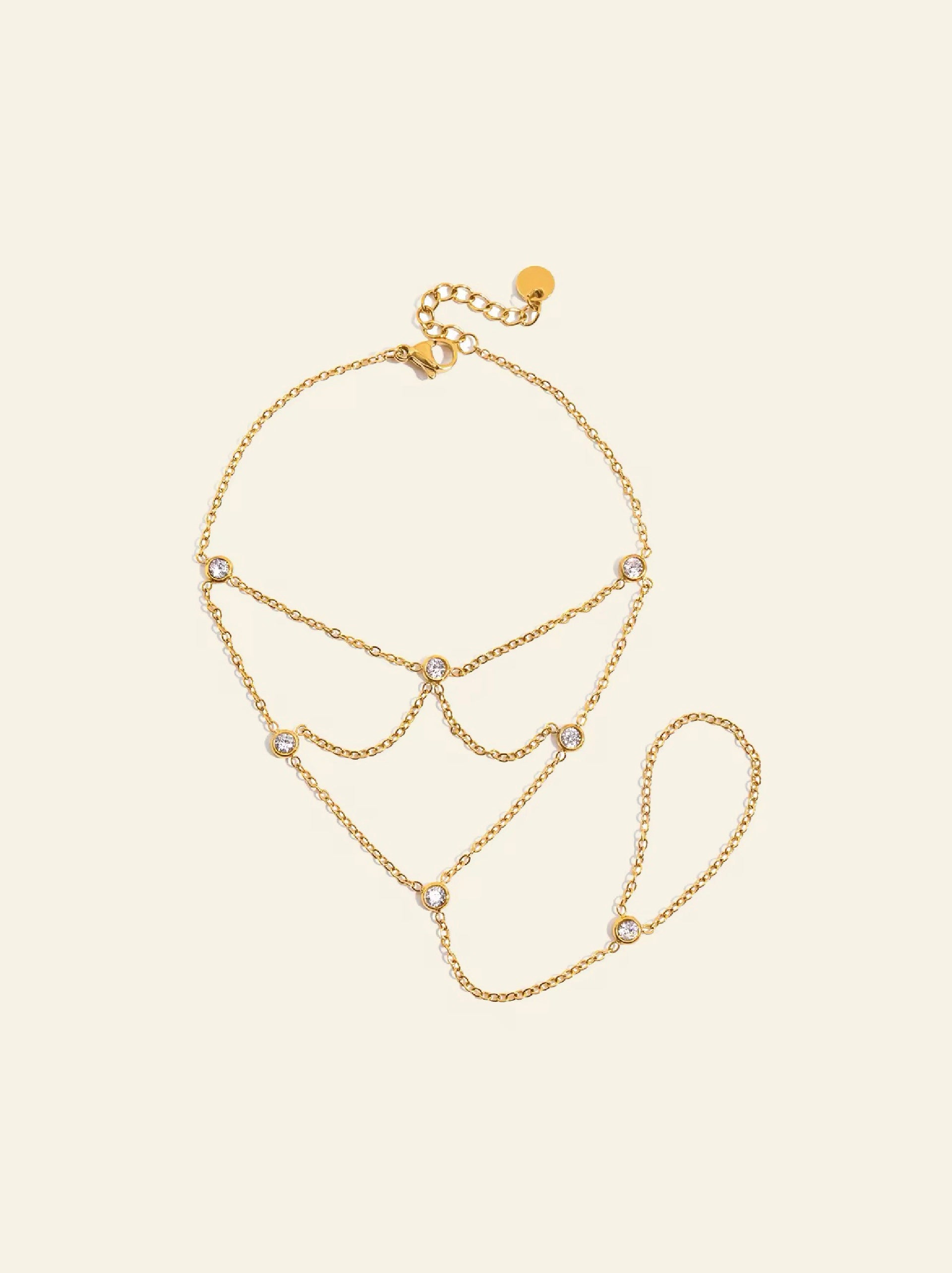 Pyramid Hand Chain