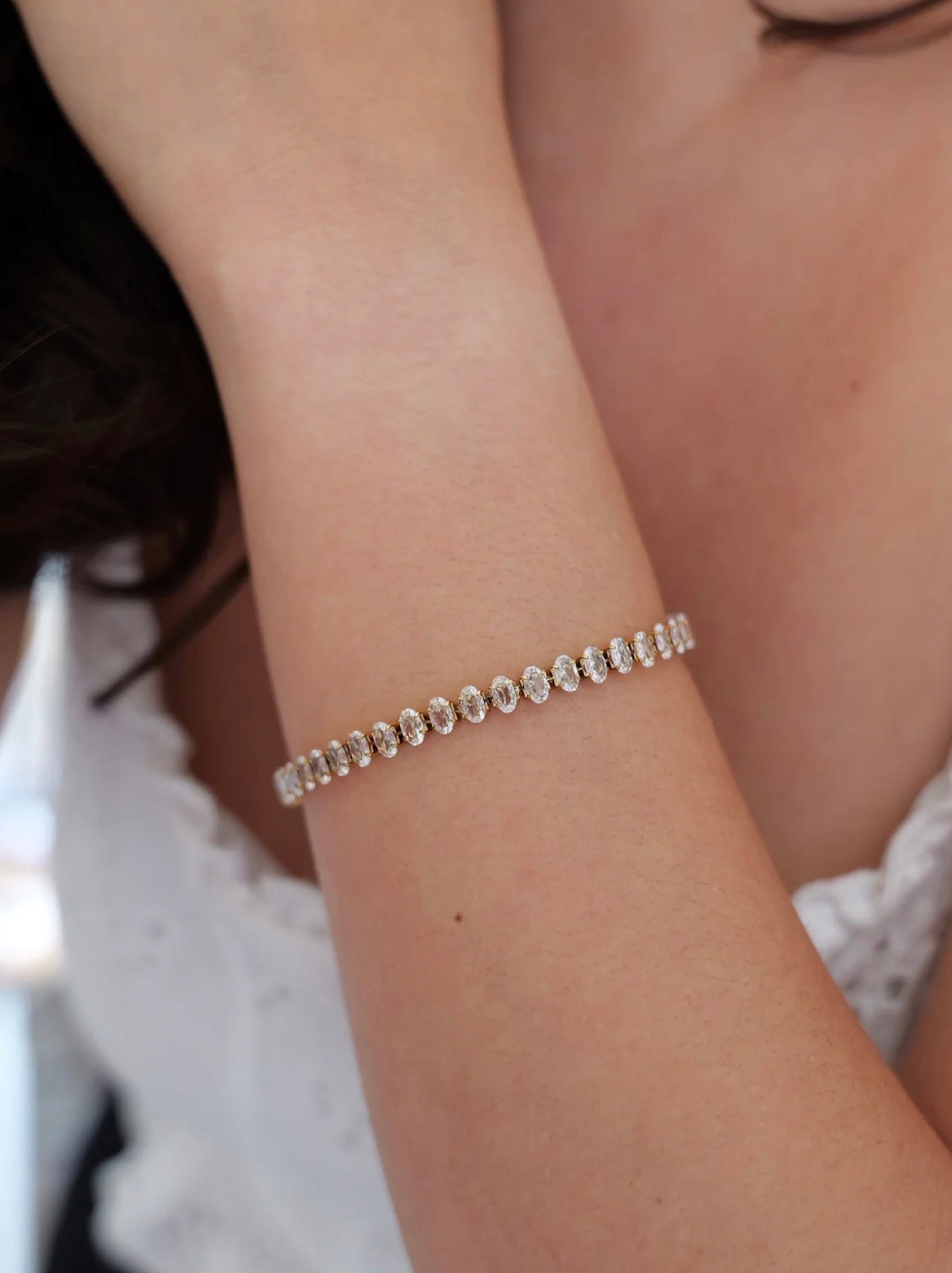 Marquise Tennis Bracelet